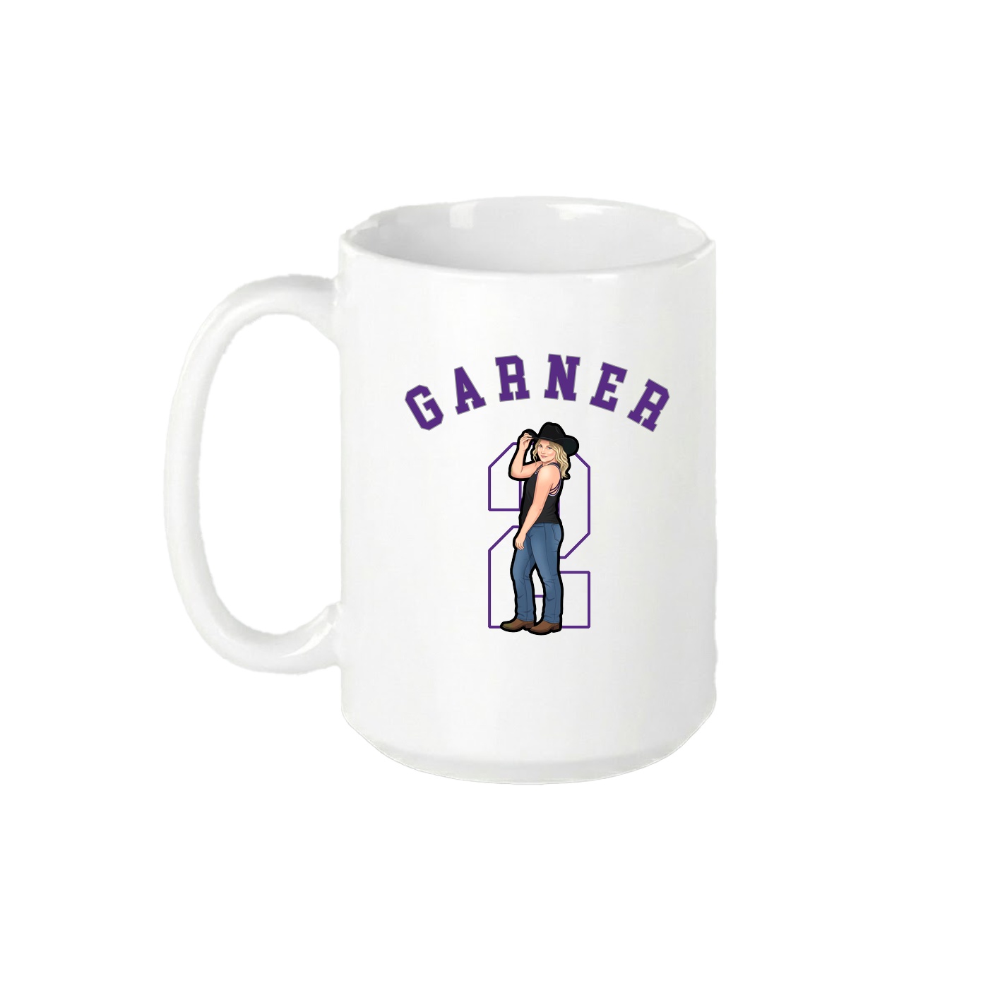15oz Coffee Mug — Shirsey Arch in White