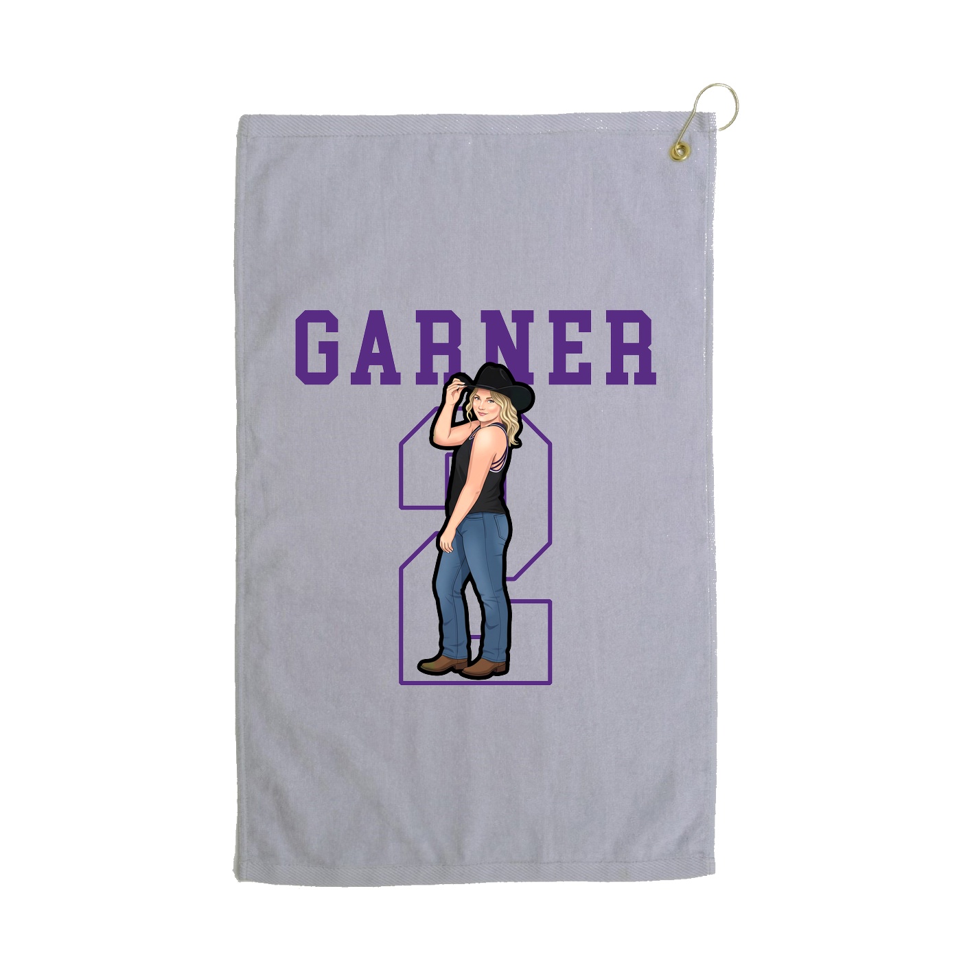 Golf Towel — Shirsey in Grey