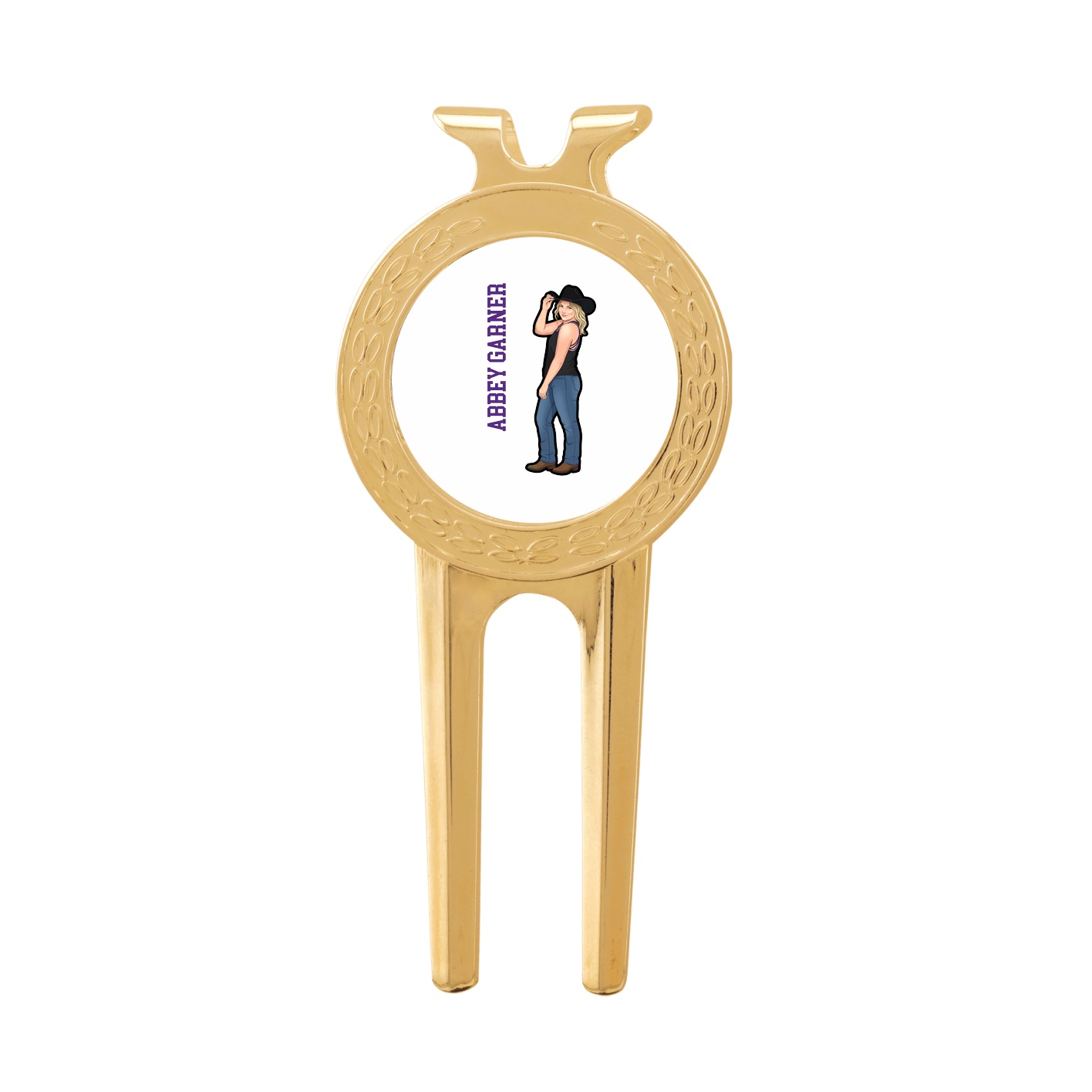 Divot Tool with Ball Marker — Name Vertical in Classic