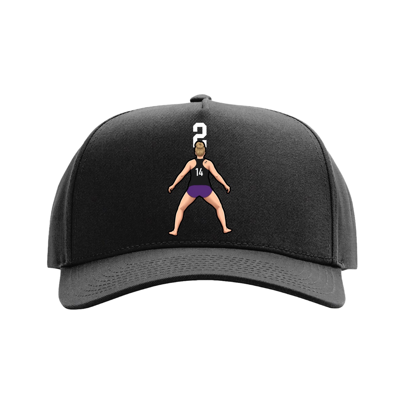Full Fabric Five-Panel Champ Cap