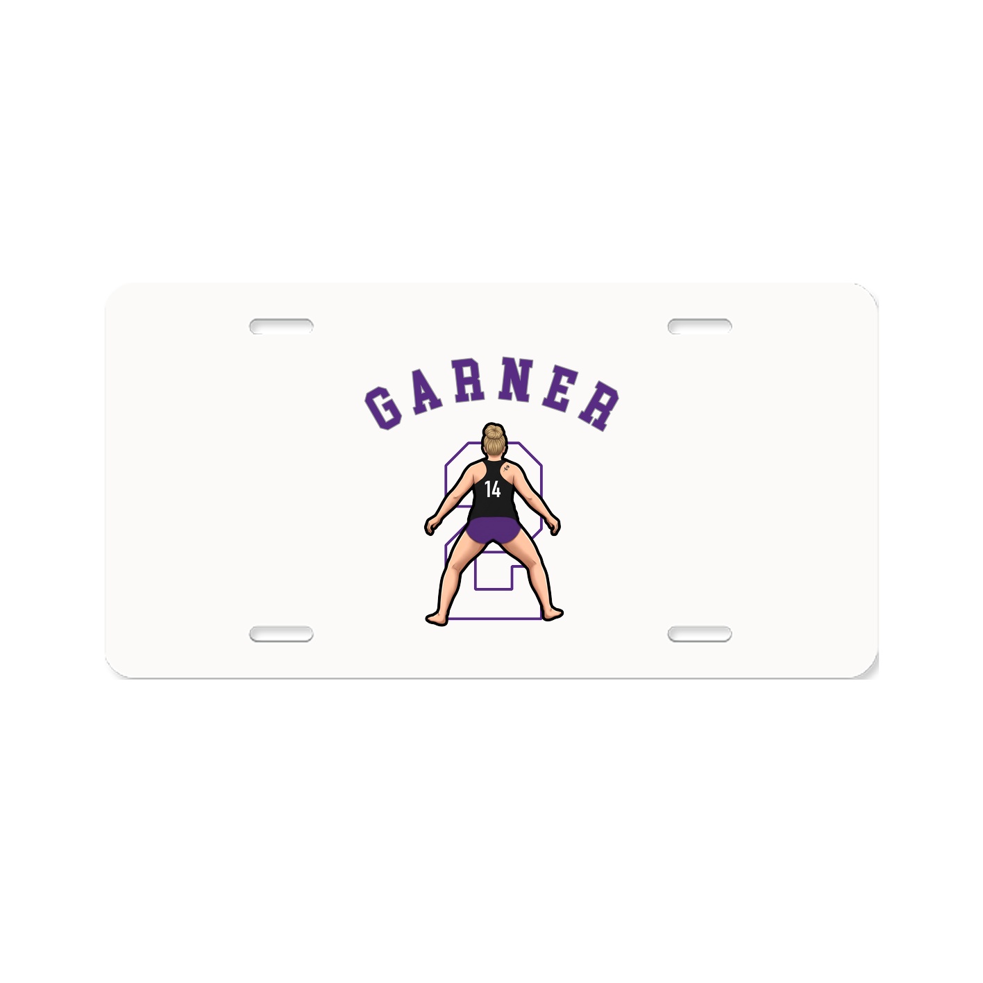 License Plate — Shirsey Arch in Classic