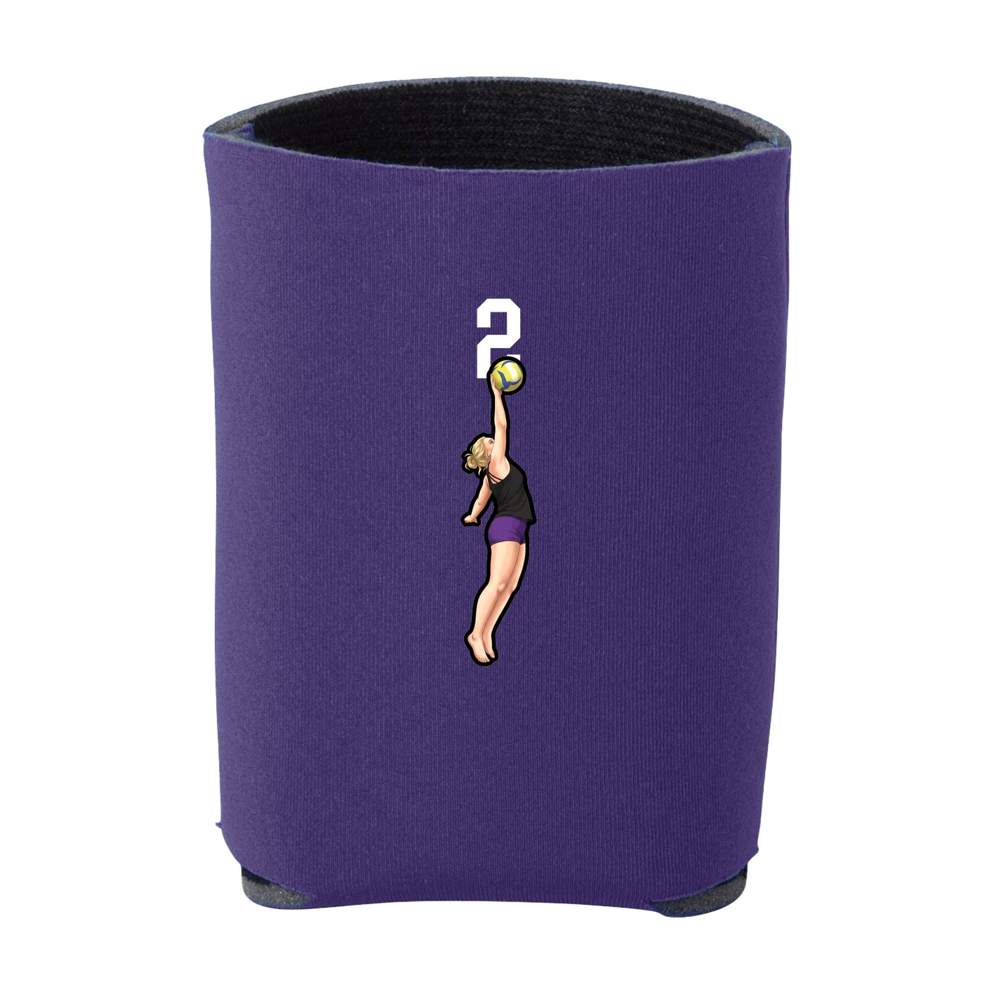Can Holder — Number Top in Purple