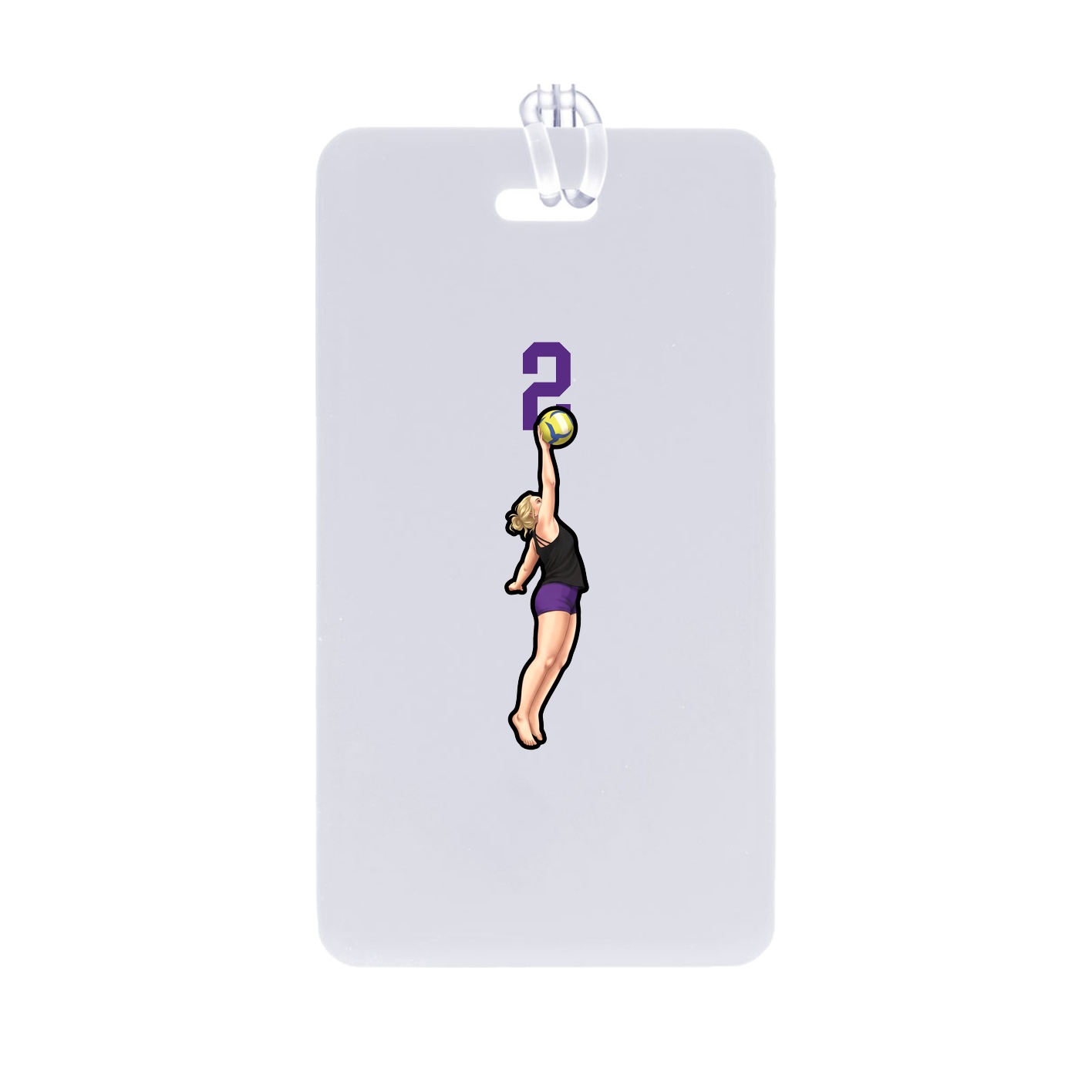 Bag Tag — Number Top in Classic
