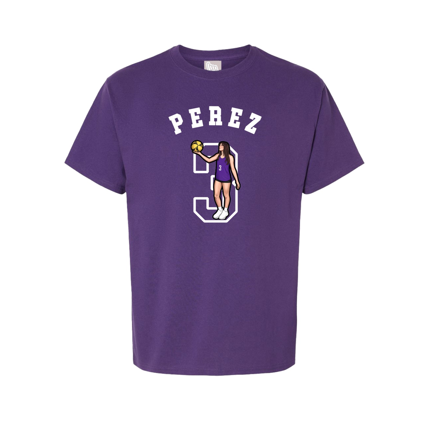 Youth Tee — Shirsey Arch in Purple