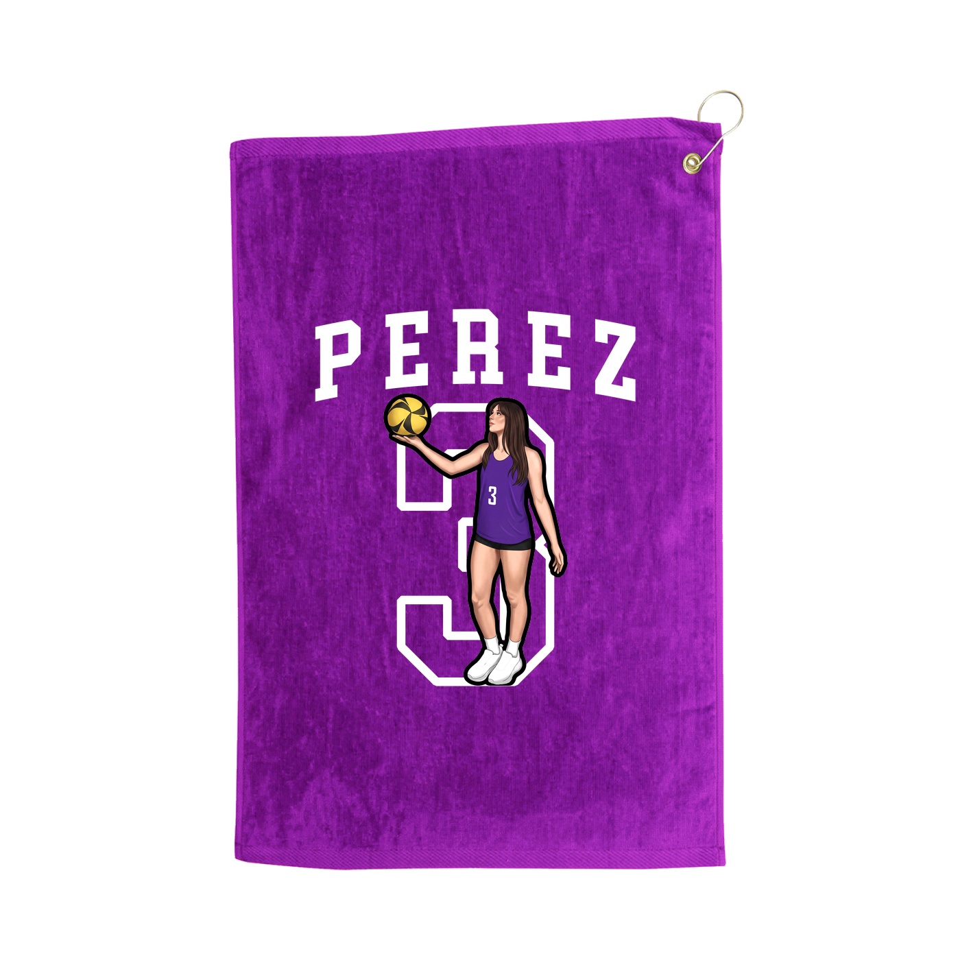Golf Towel — Shirsey in Purple
