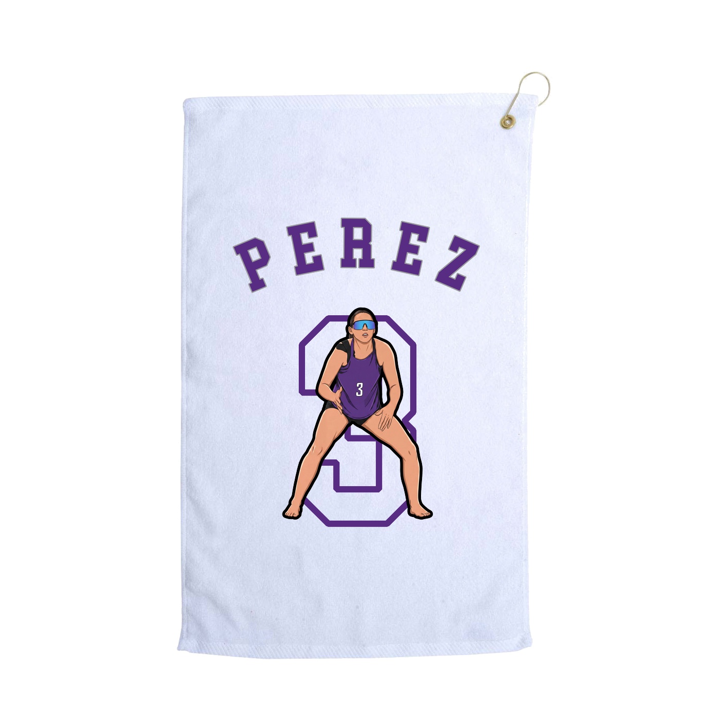 Terry Velour Golf Towel