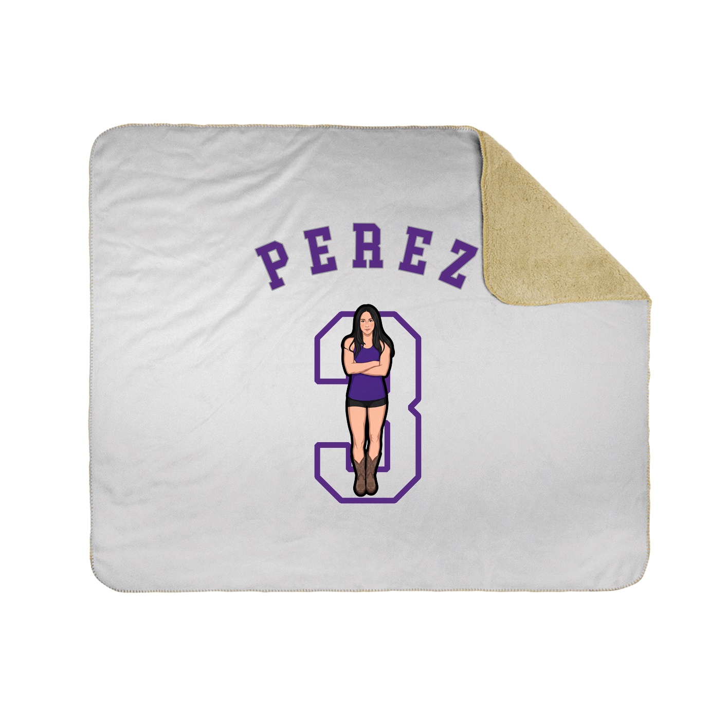 Throw Blanket — Shirsey Arch in White