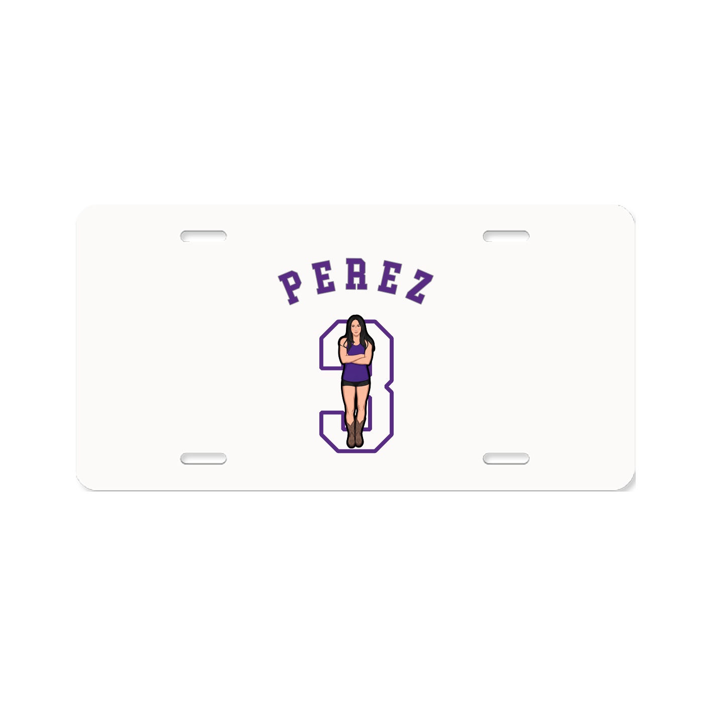 License Plate — Shirsey Arch in Classic