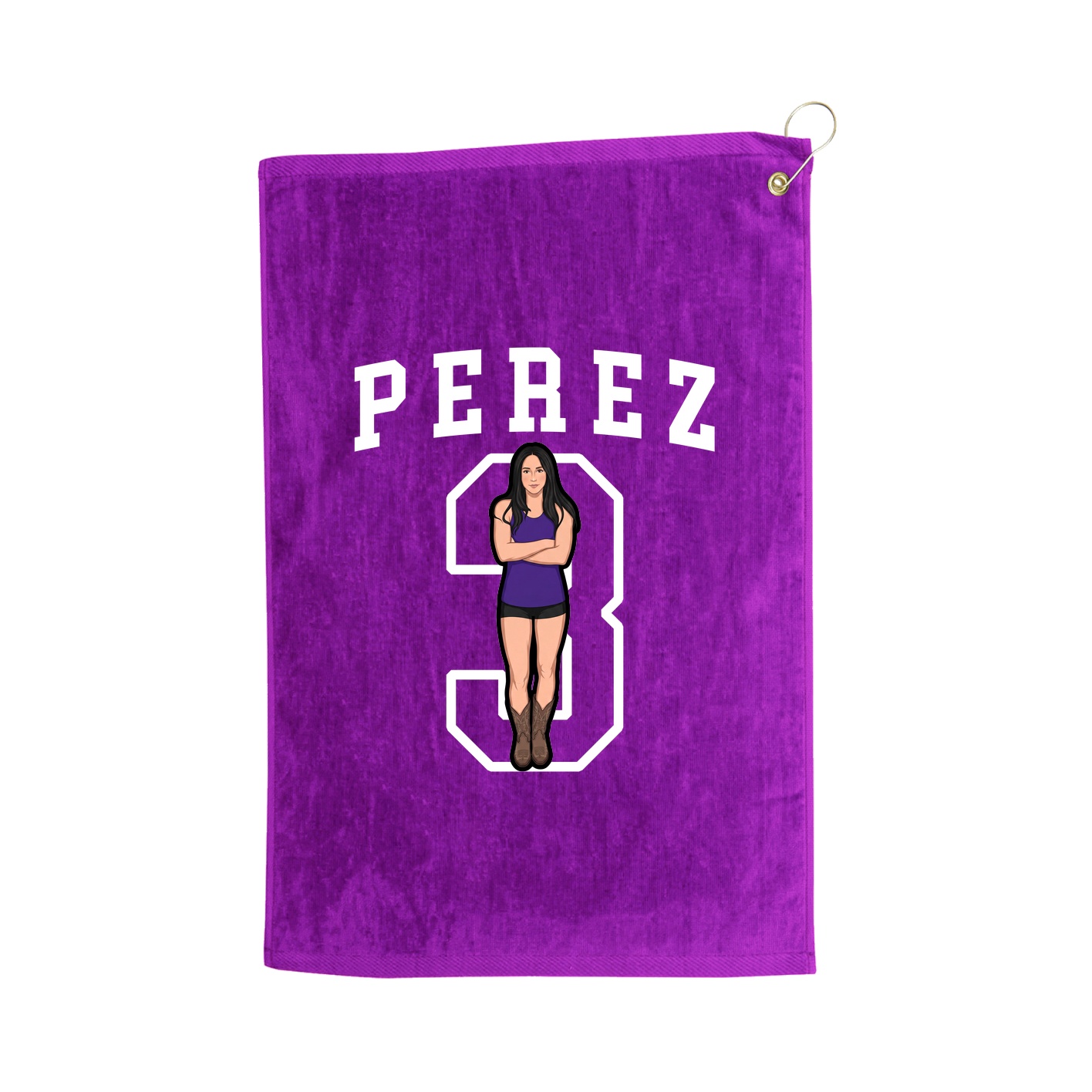 Golf Towel — Shirsey in Purple