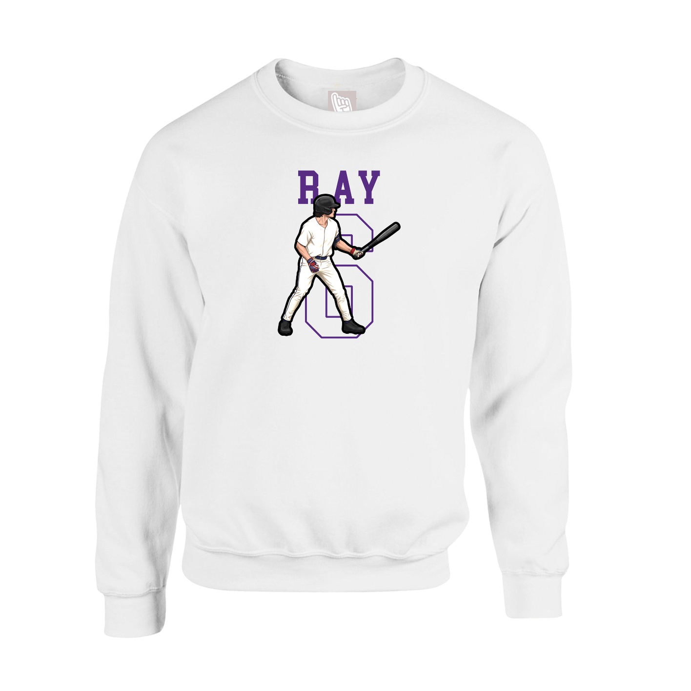 Fleece Crew — Shirsey in White