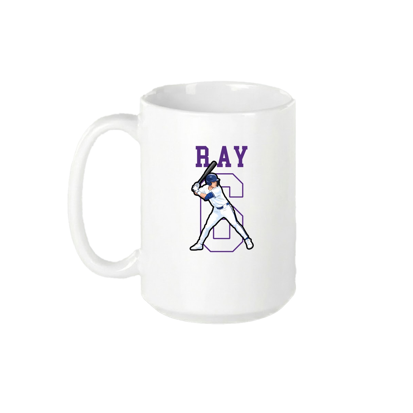 15oz Coffee Mug — Shirsey in White