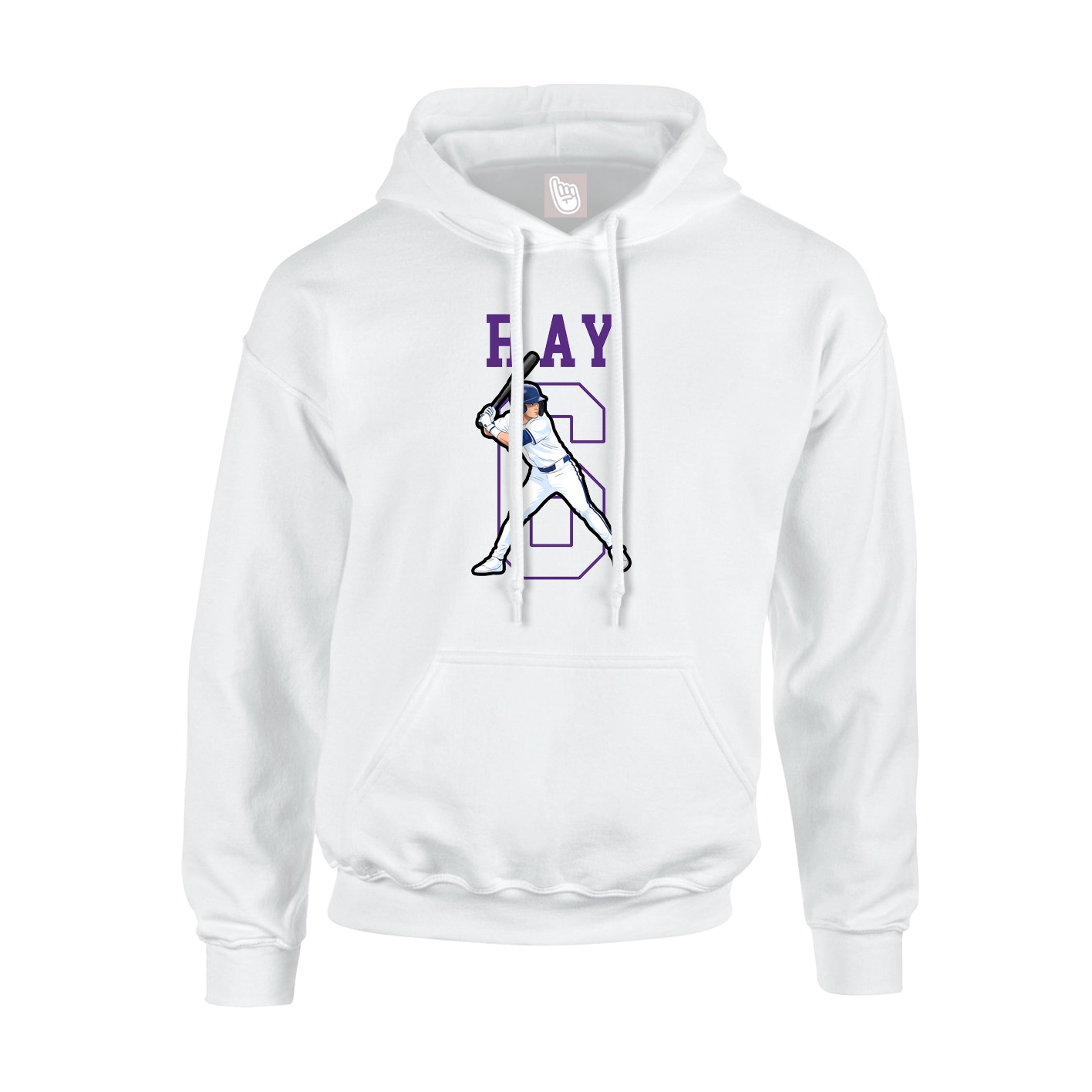 Youth Hoodie — Shirsey in White