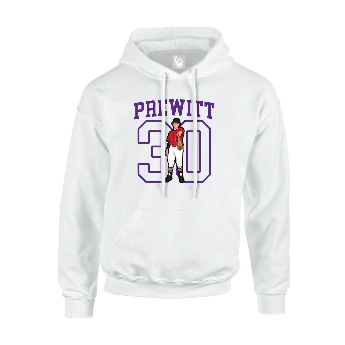 Youth Hoodie — Shirsey in White