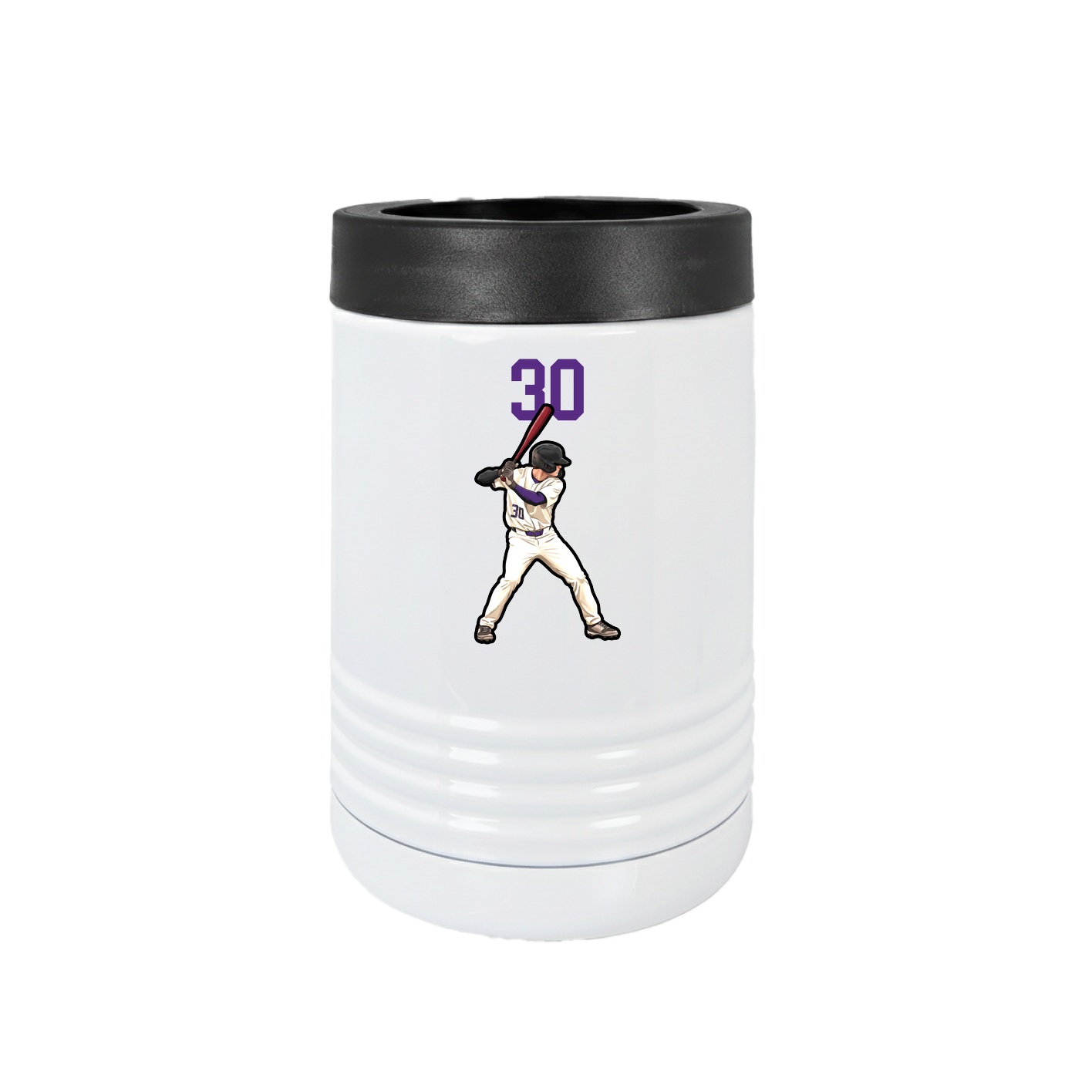 Beverage Holder — Number Top in White