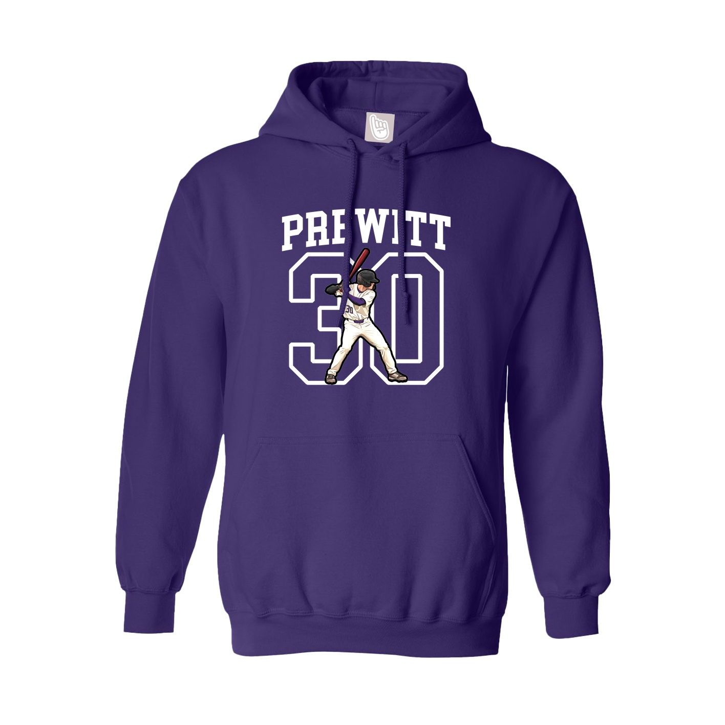 Hoodie — Shirsey in Purple