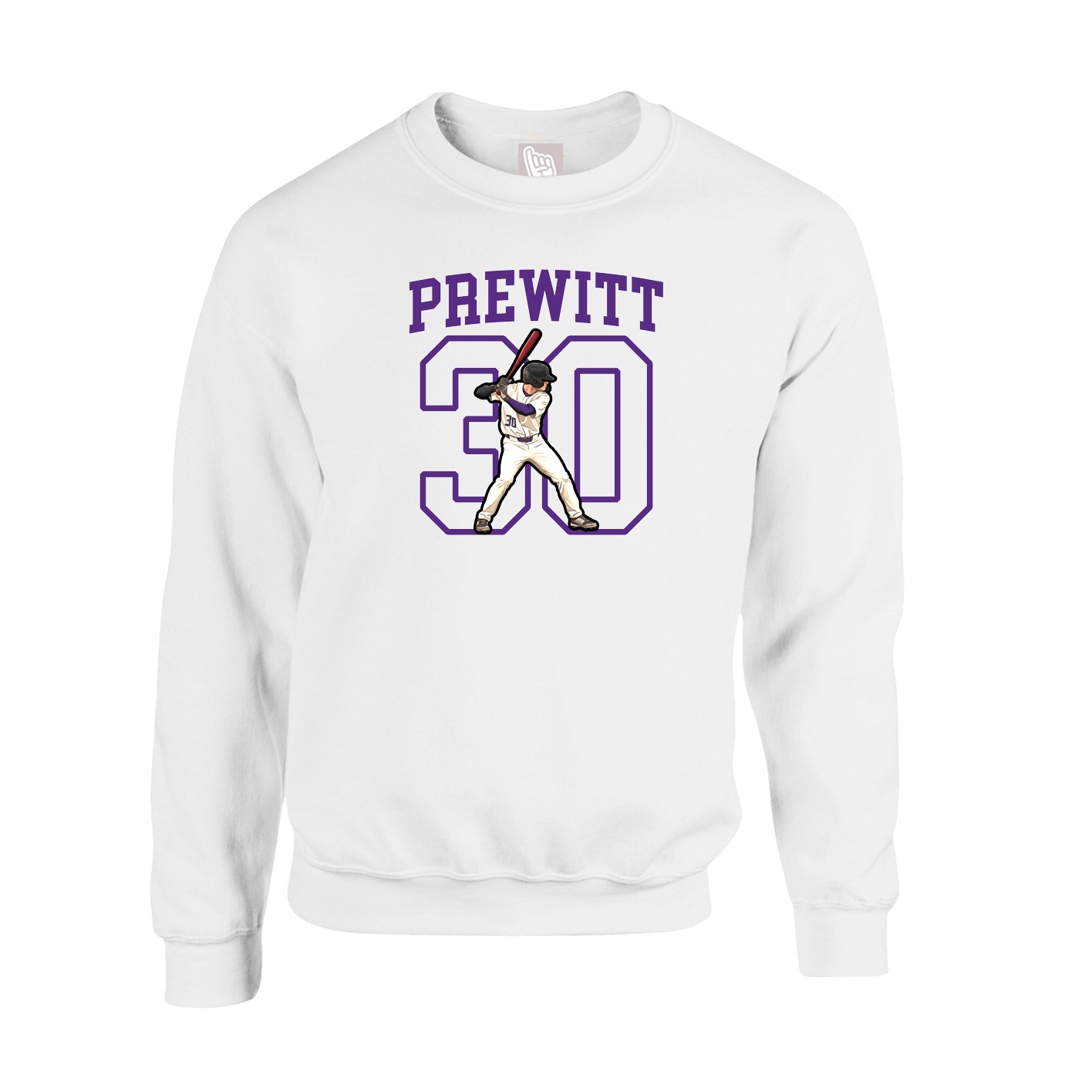 Fleece Crew — Shirsey in White