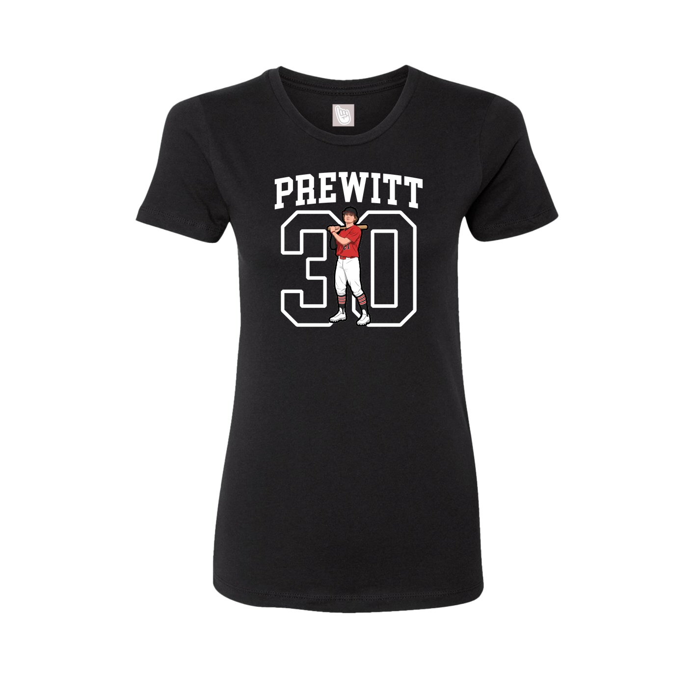 Fitted Women's Tee — Shirsey in Black