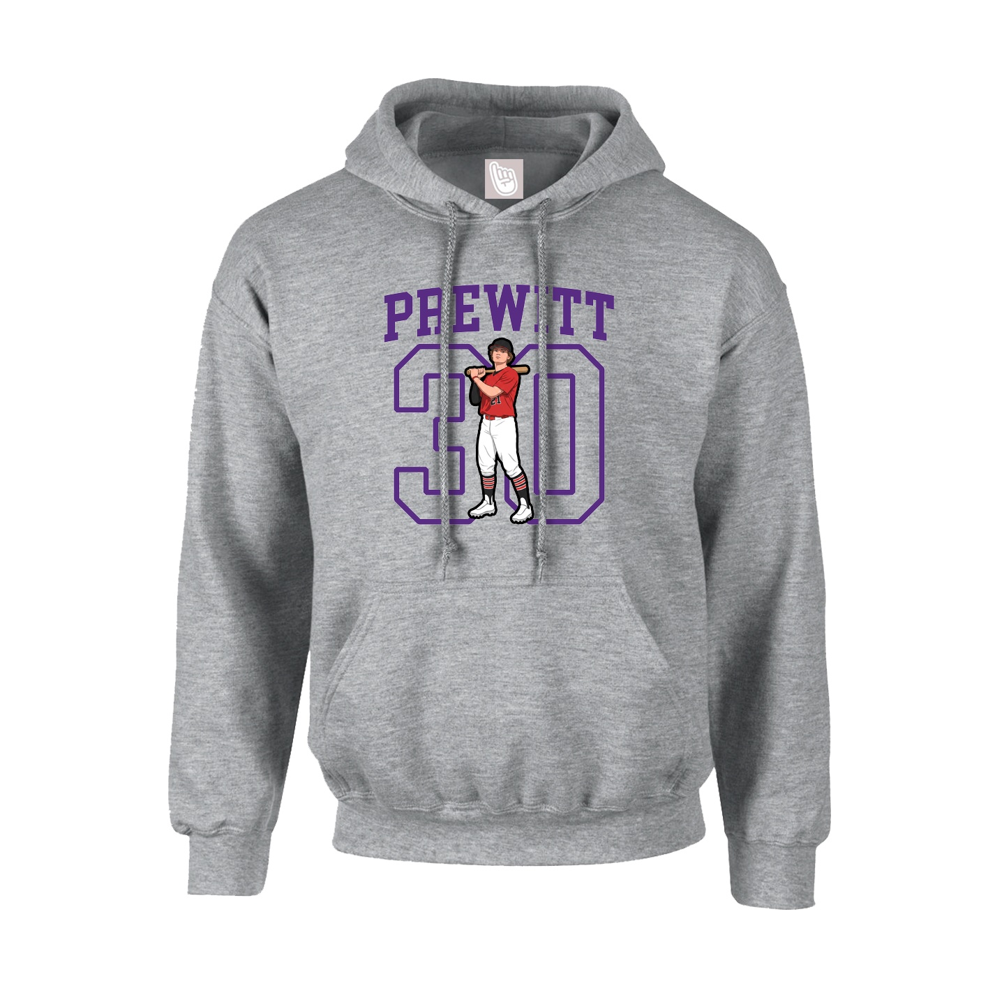 Hoodie — Shirsey in Grey