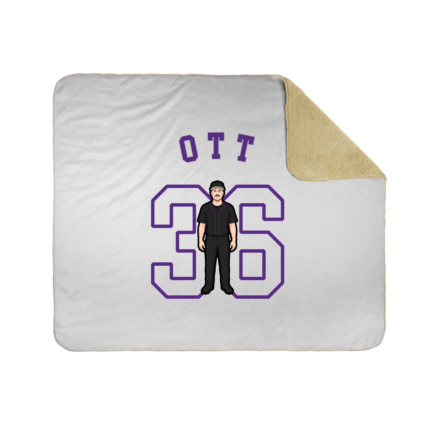 Throw Blanket — Shirsey Arch in White