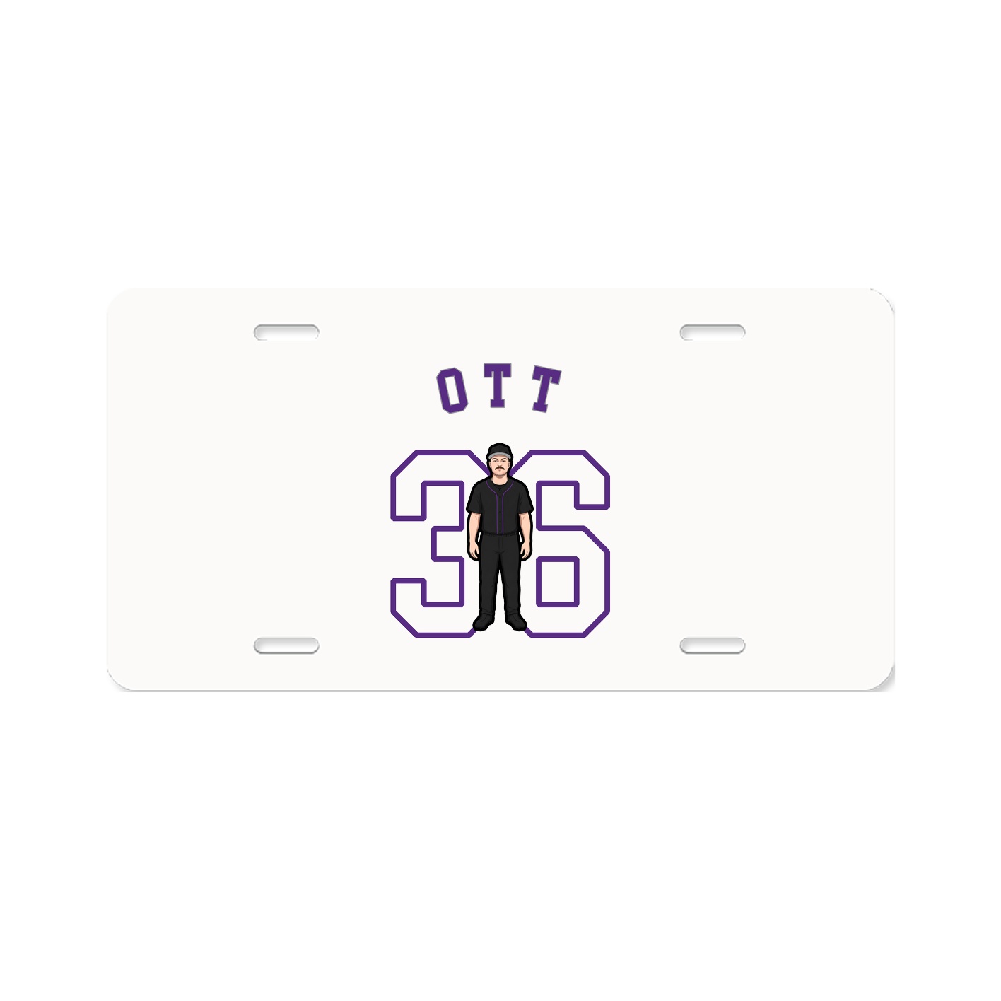 License Plate — Shirsey Arch in Classic