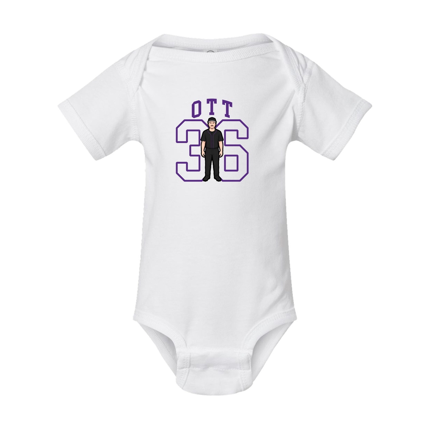 Baby Onesie — Shirsey in White