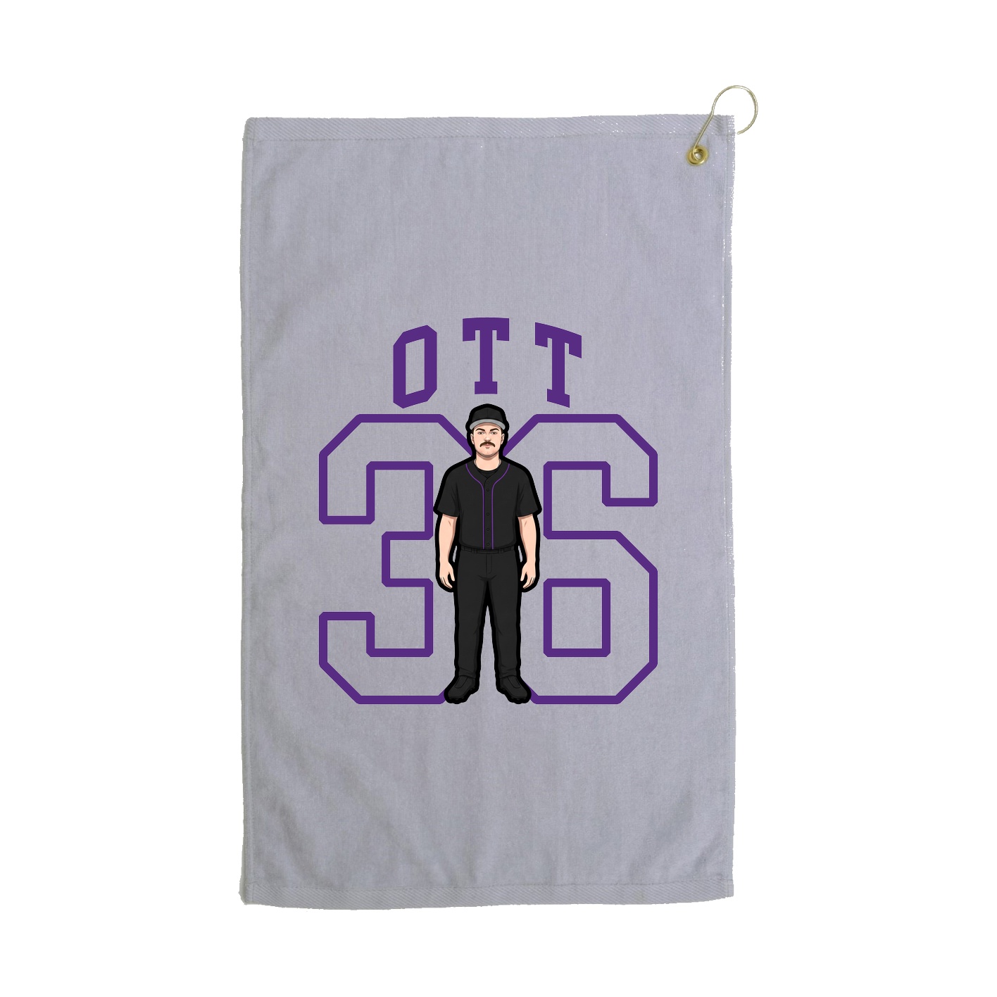 Golf Towel — Shirsey in Grey