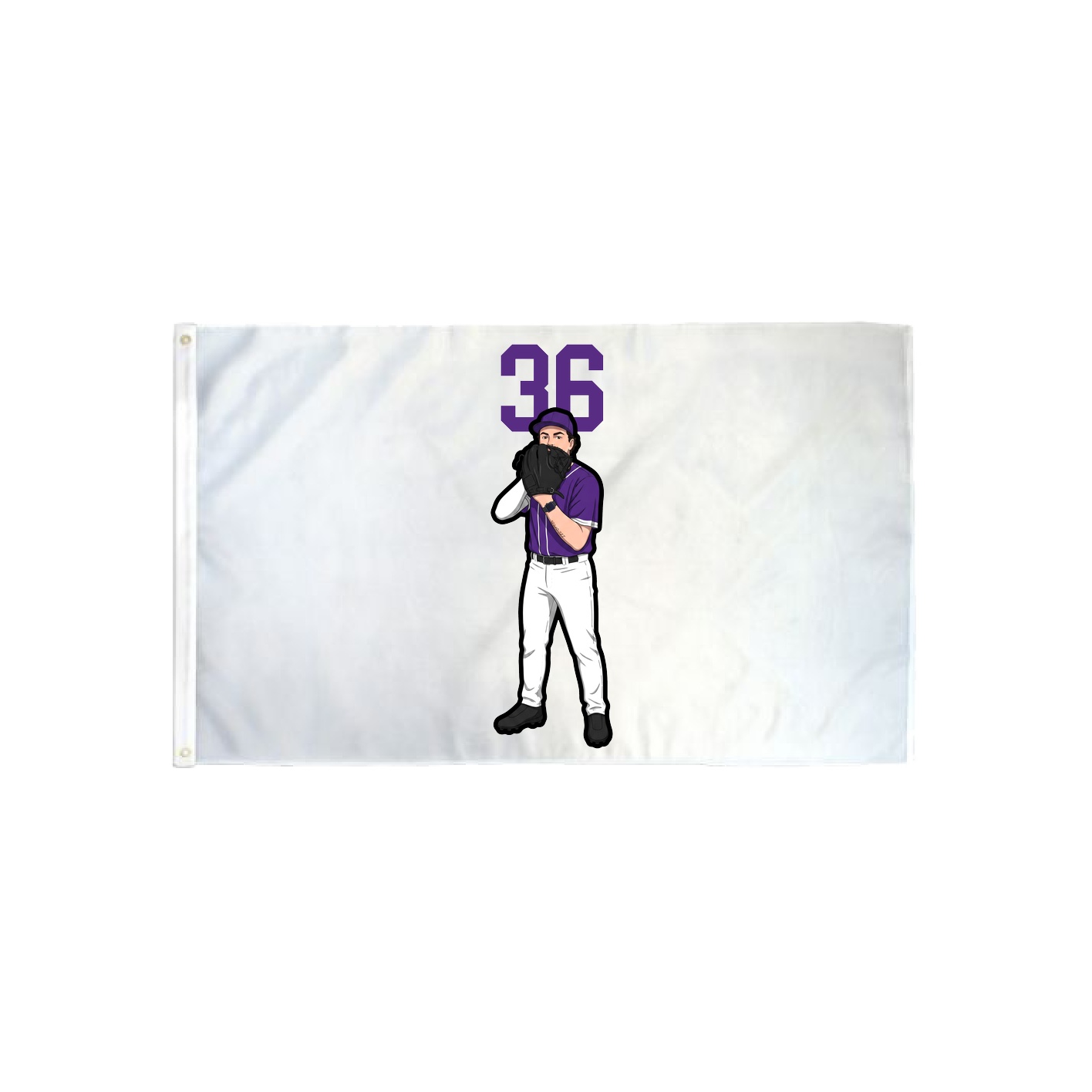 3x5 Flag — Number Top in Classic