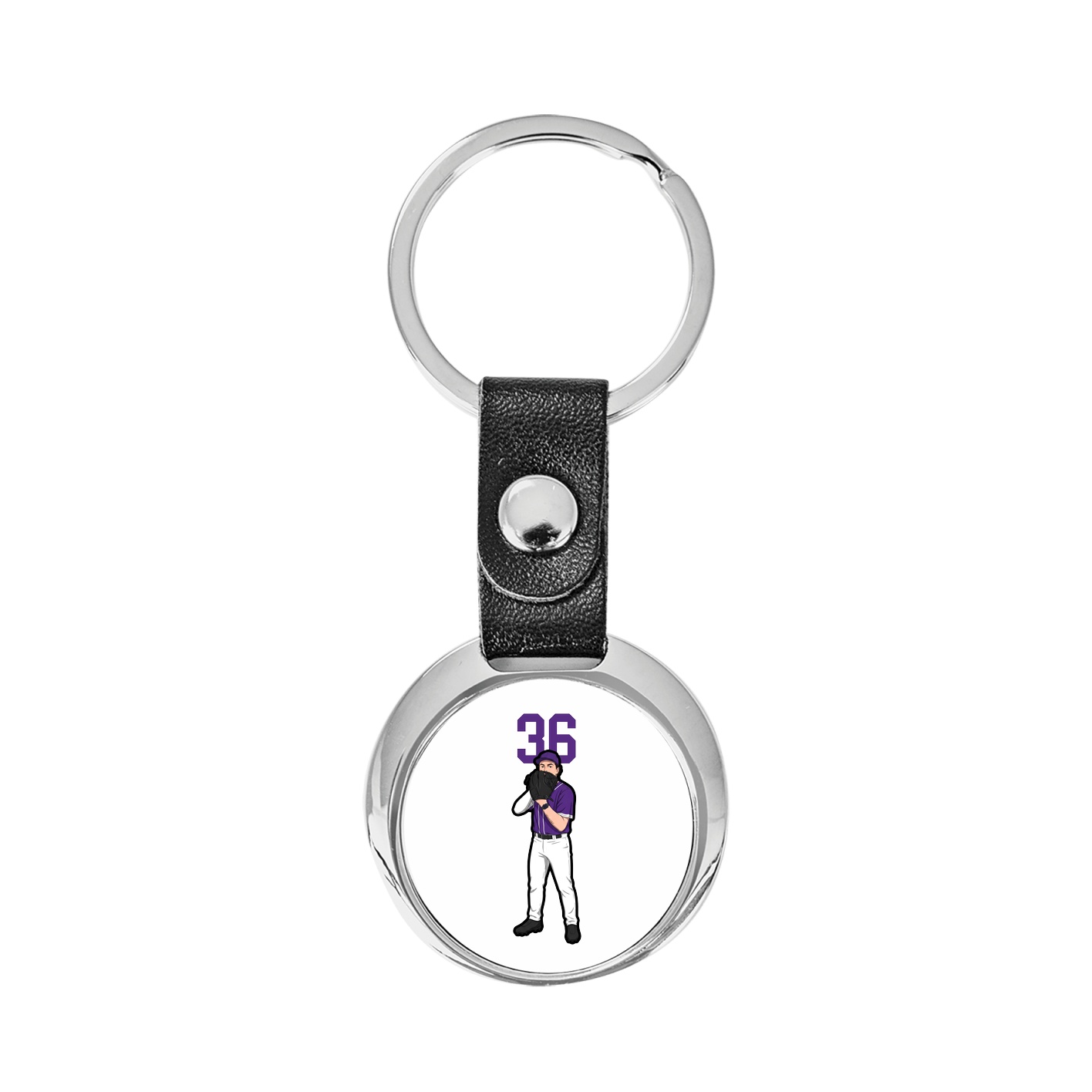 Key Chain — Number Top in Classic