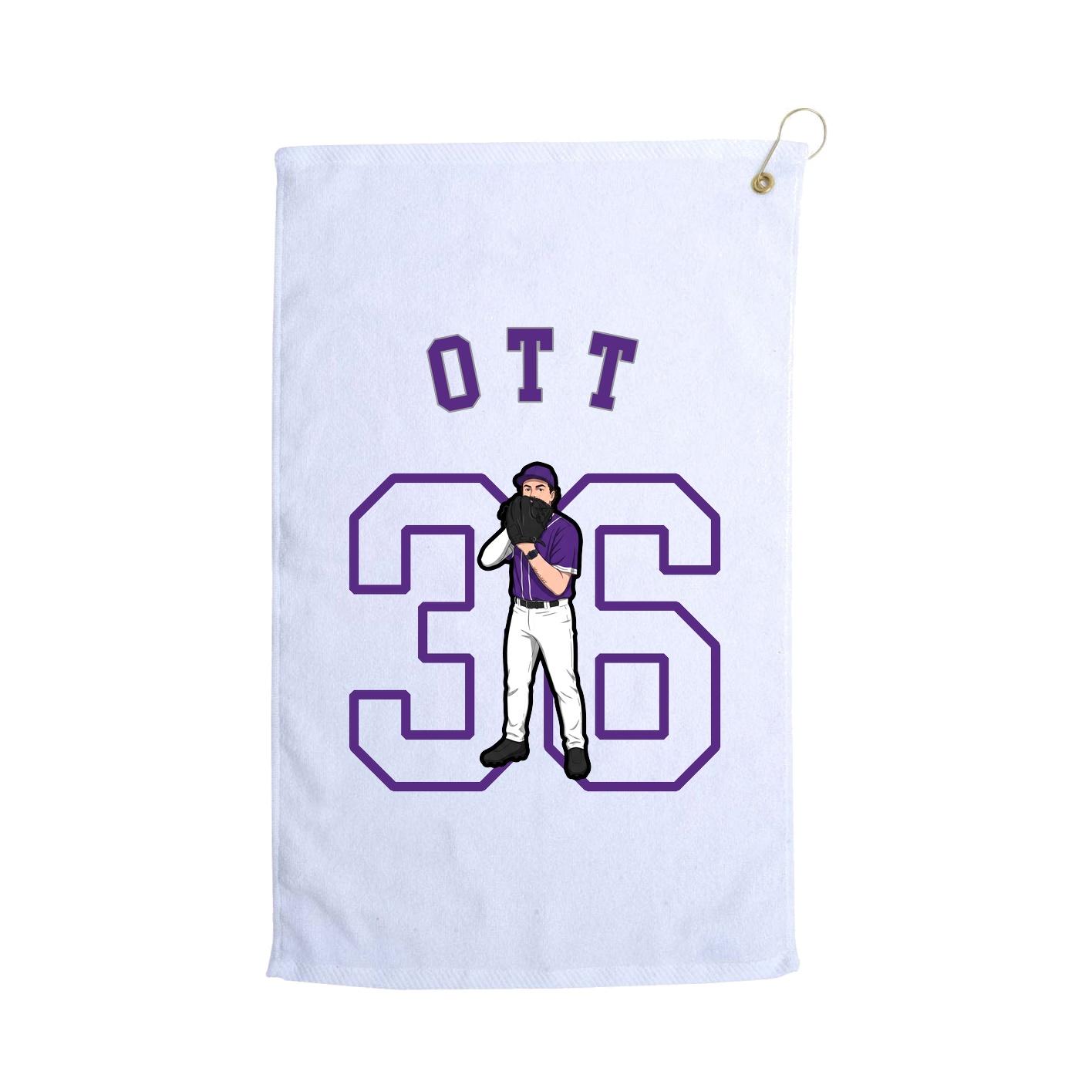 Terry Velour Golf Towel