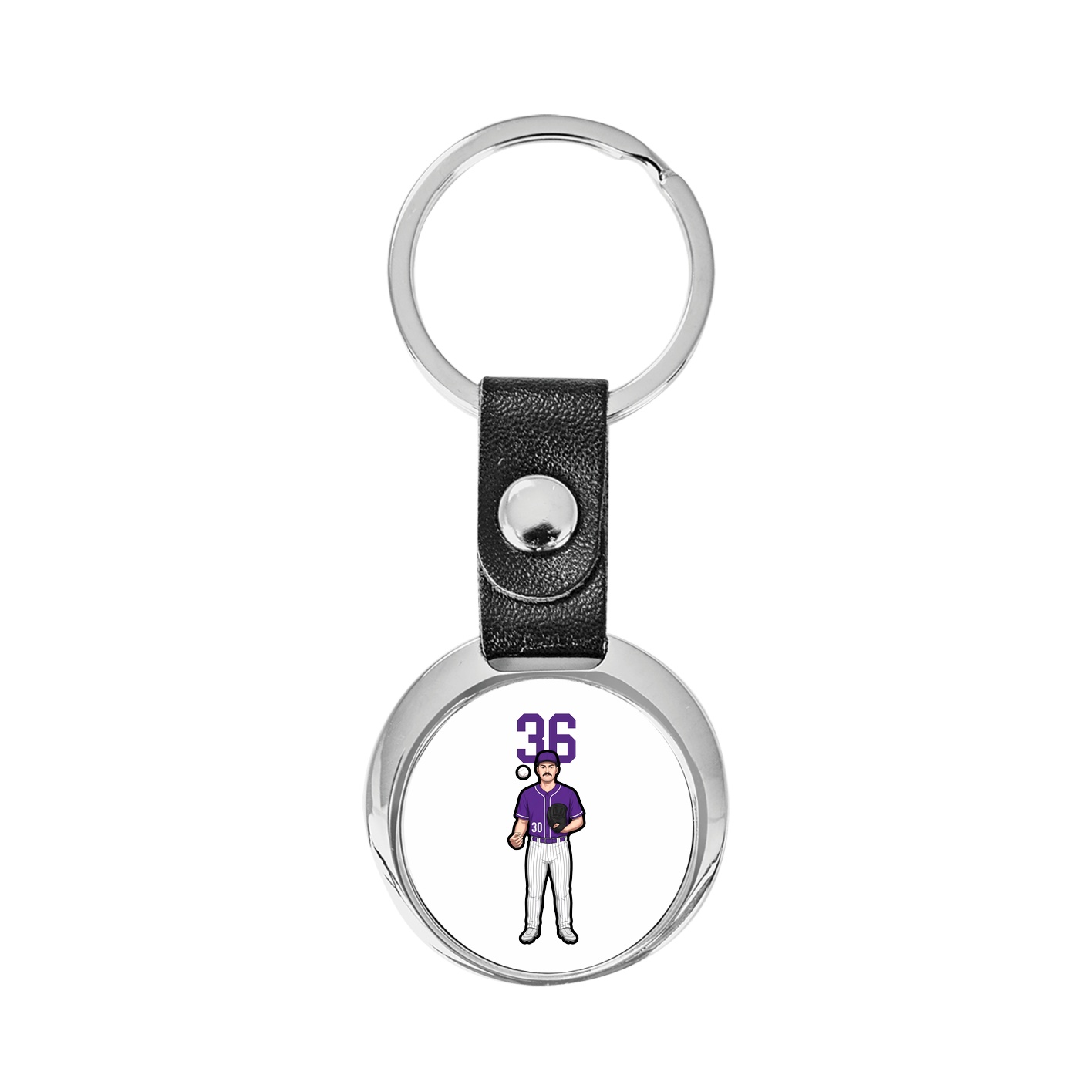 Key Chain — Number Top in Classic