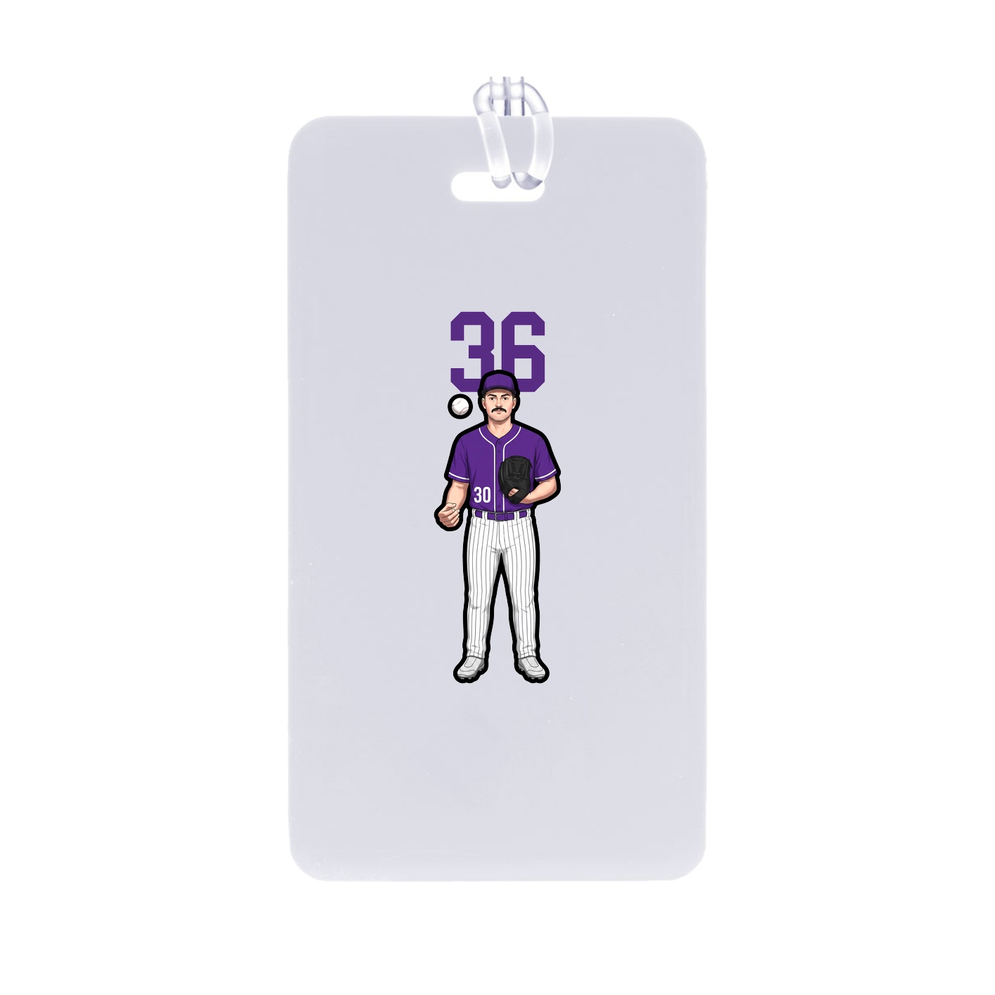 Bag Tag — Number Top in Classic