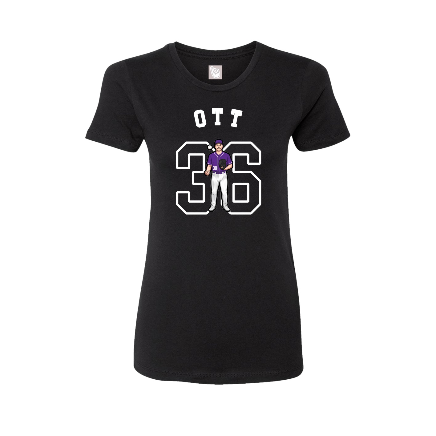 Womens Tee — Shirsey Arch in Black