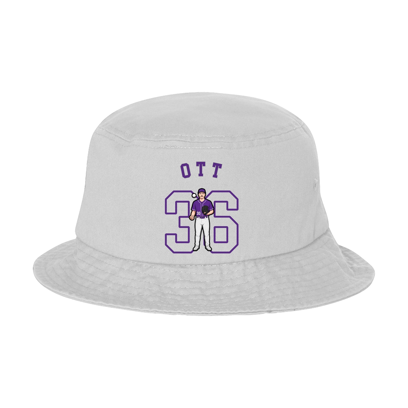 Bucket Cap — Shirsey Arch in White