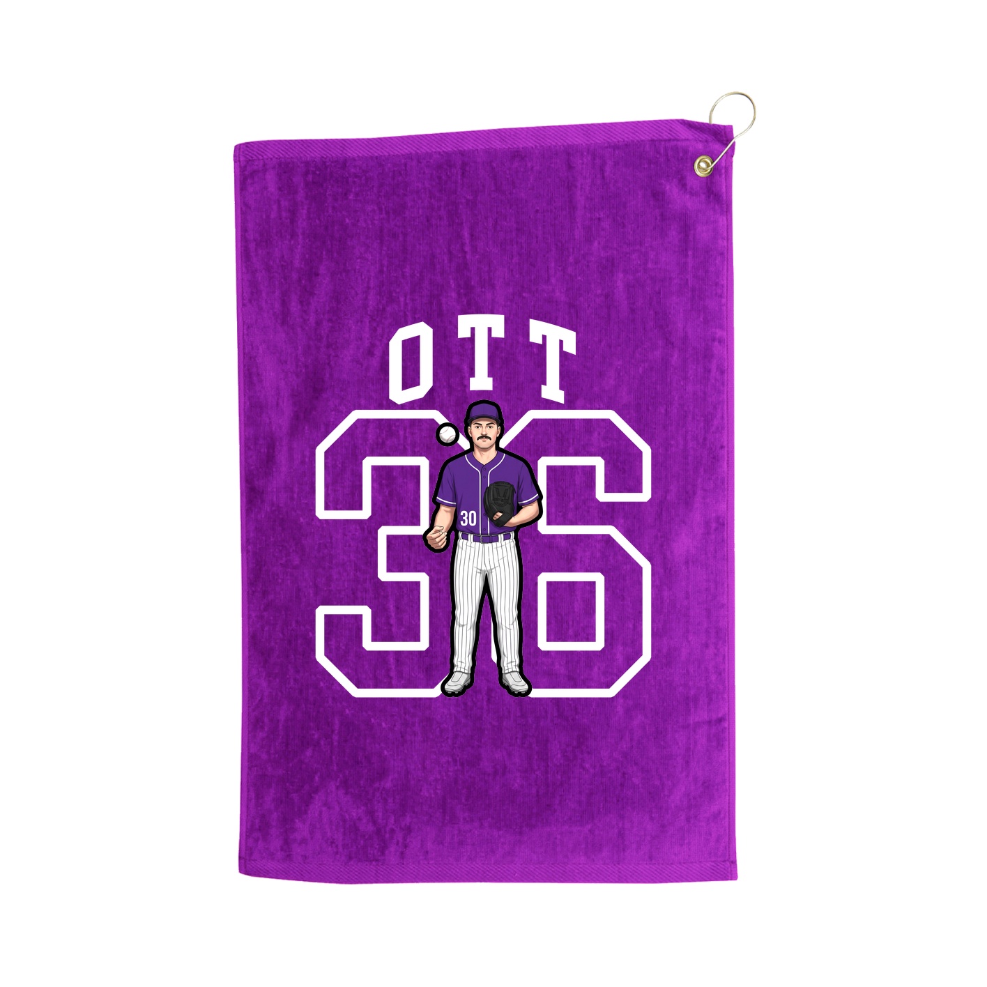 Golf Towel — Shirsey in Purple