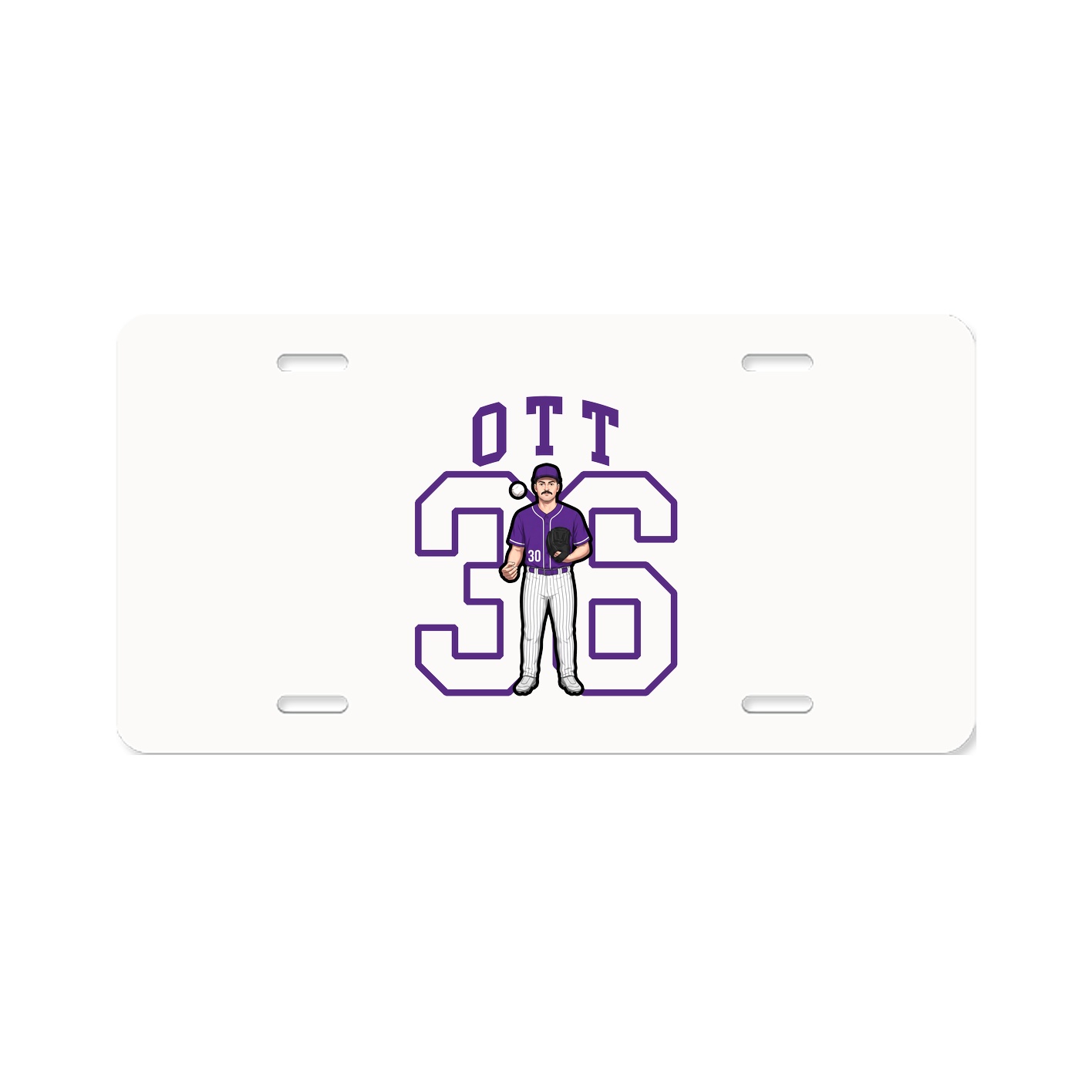 Aluminum License Plate