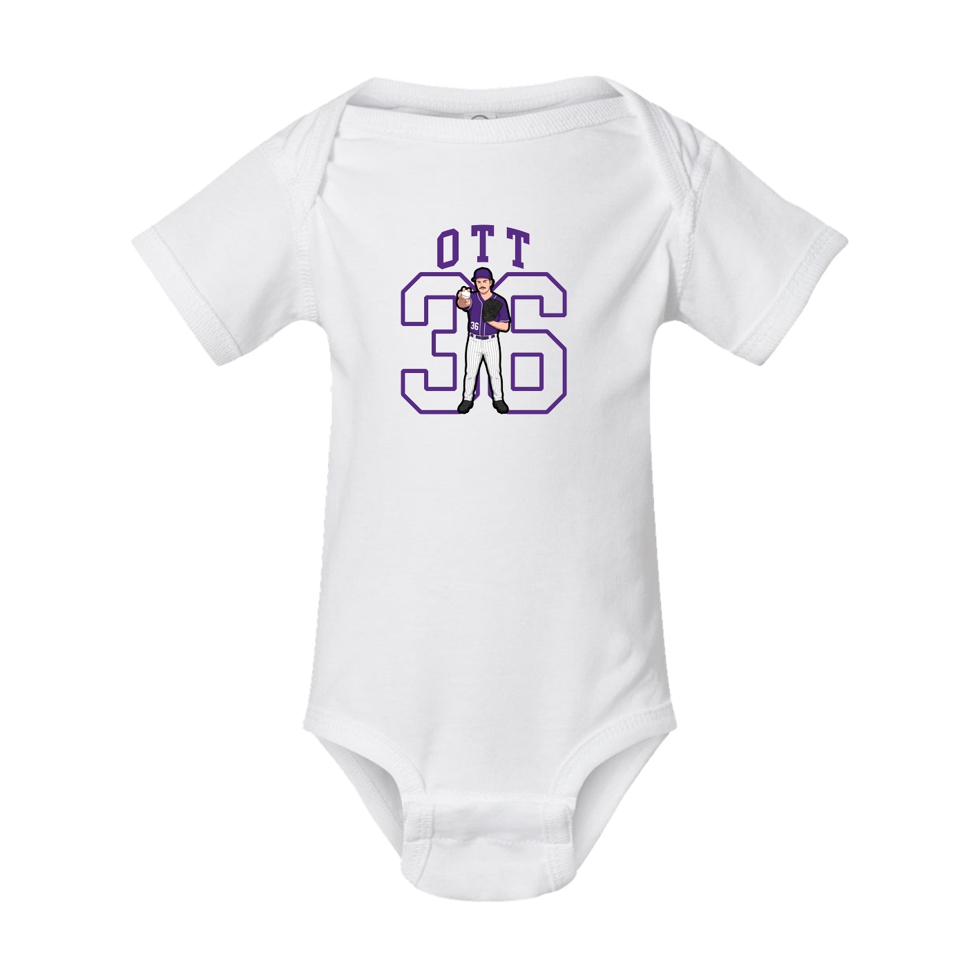 Baby Onesie — Shirsey in White