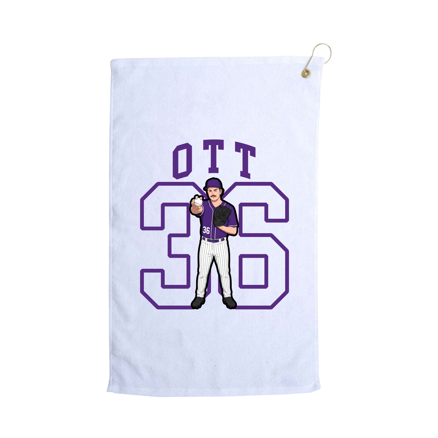 Golf Towel — Shirsey in White