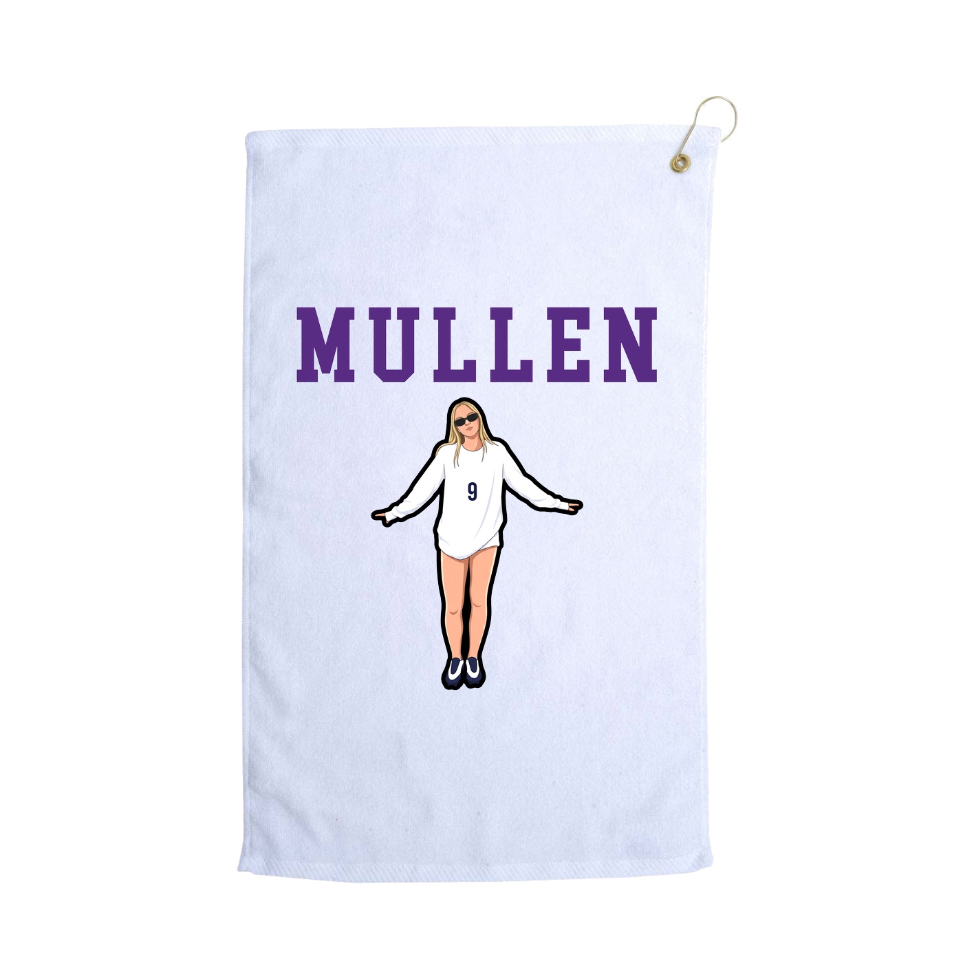 Golf Towel — Shirsey in White