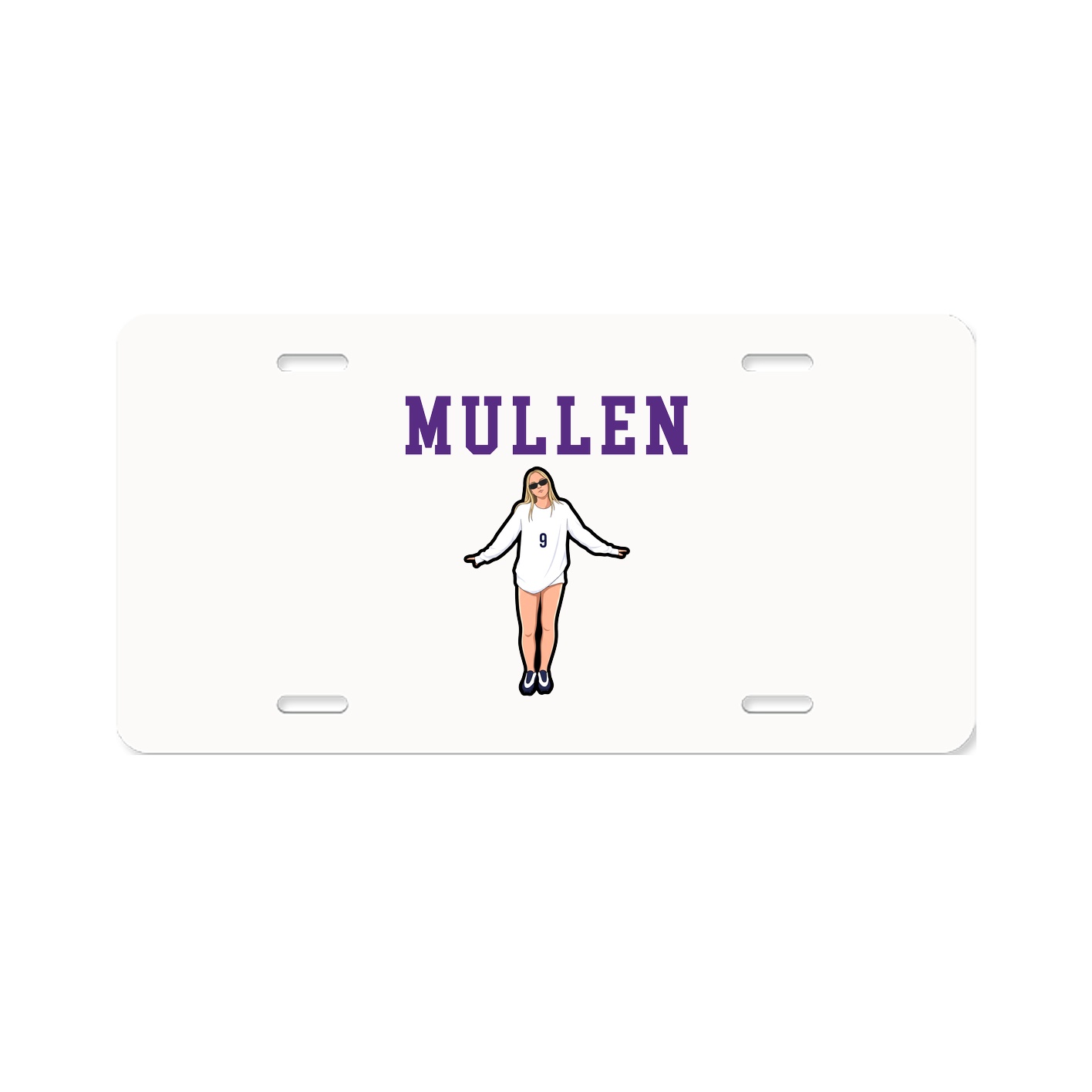 License Plate — Shirsey in Classic