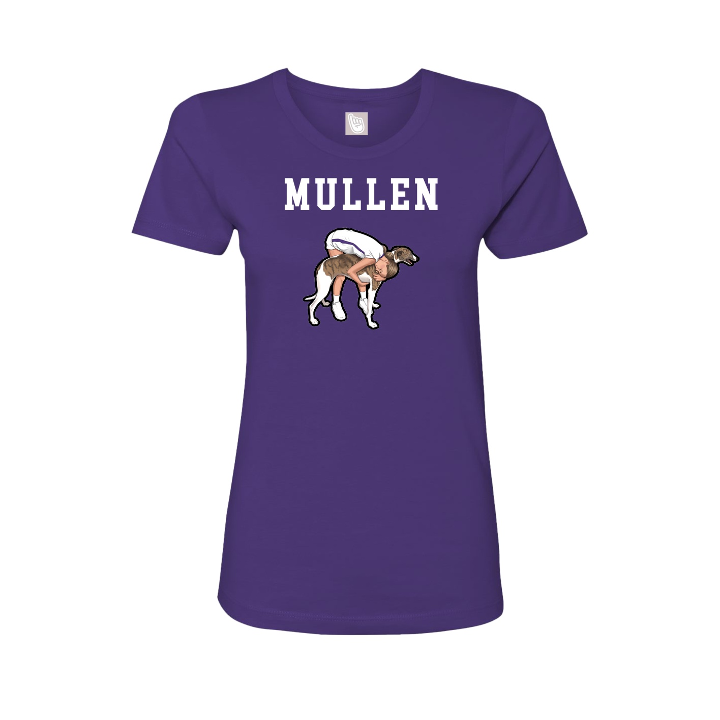 Fitted Women's Tee — Shirsey in Purple