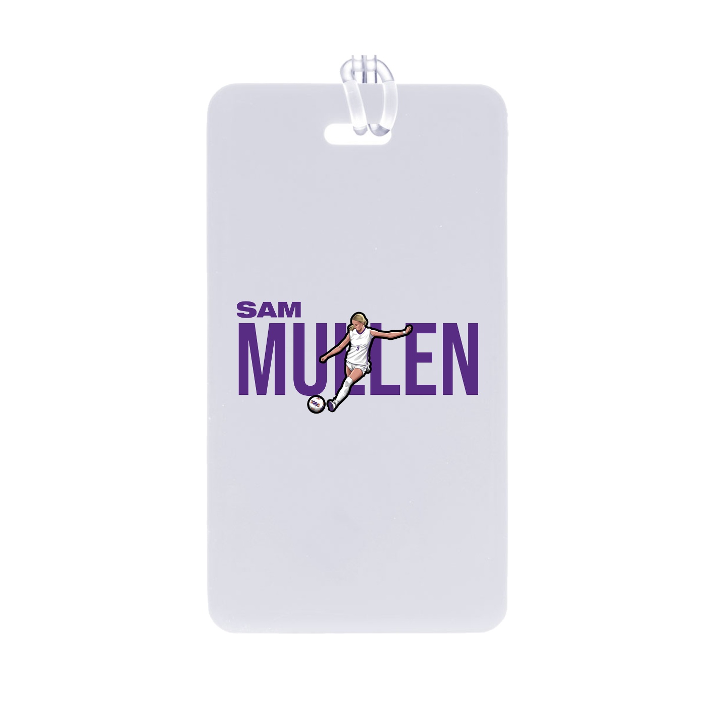 Bag Tag — Player Name in Classic