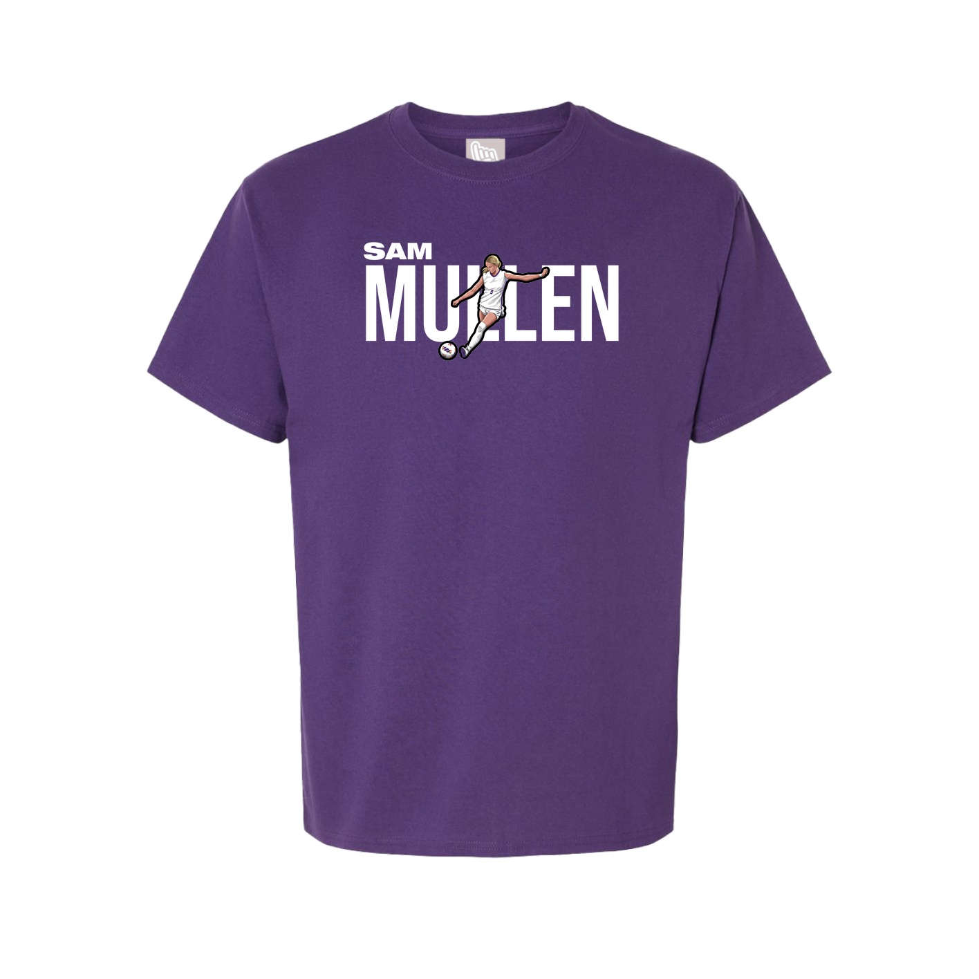 Youth Tee — Player Name in Purple