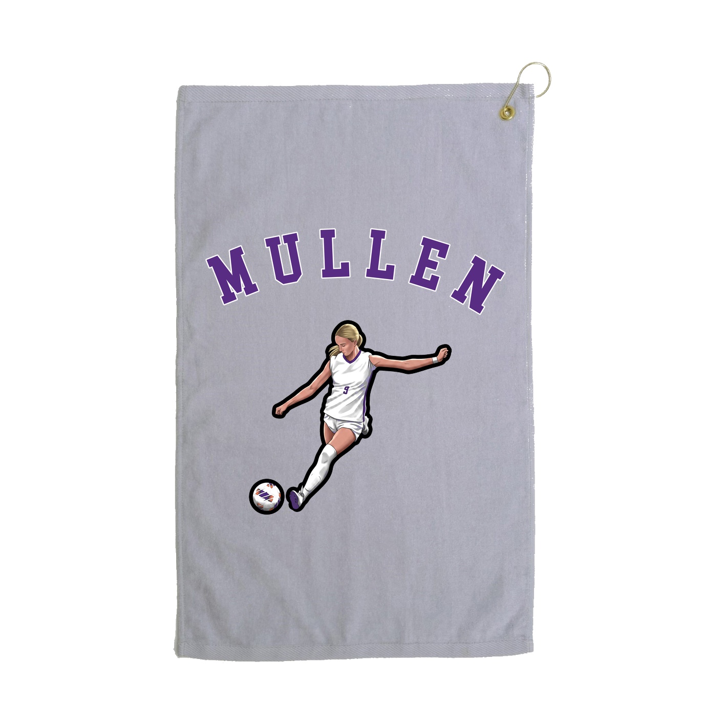 Golf Towel — Shirsey Arch in Grey