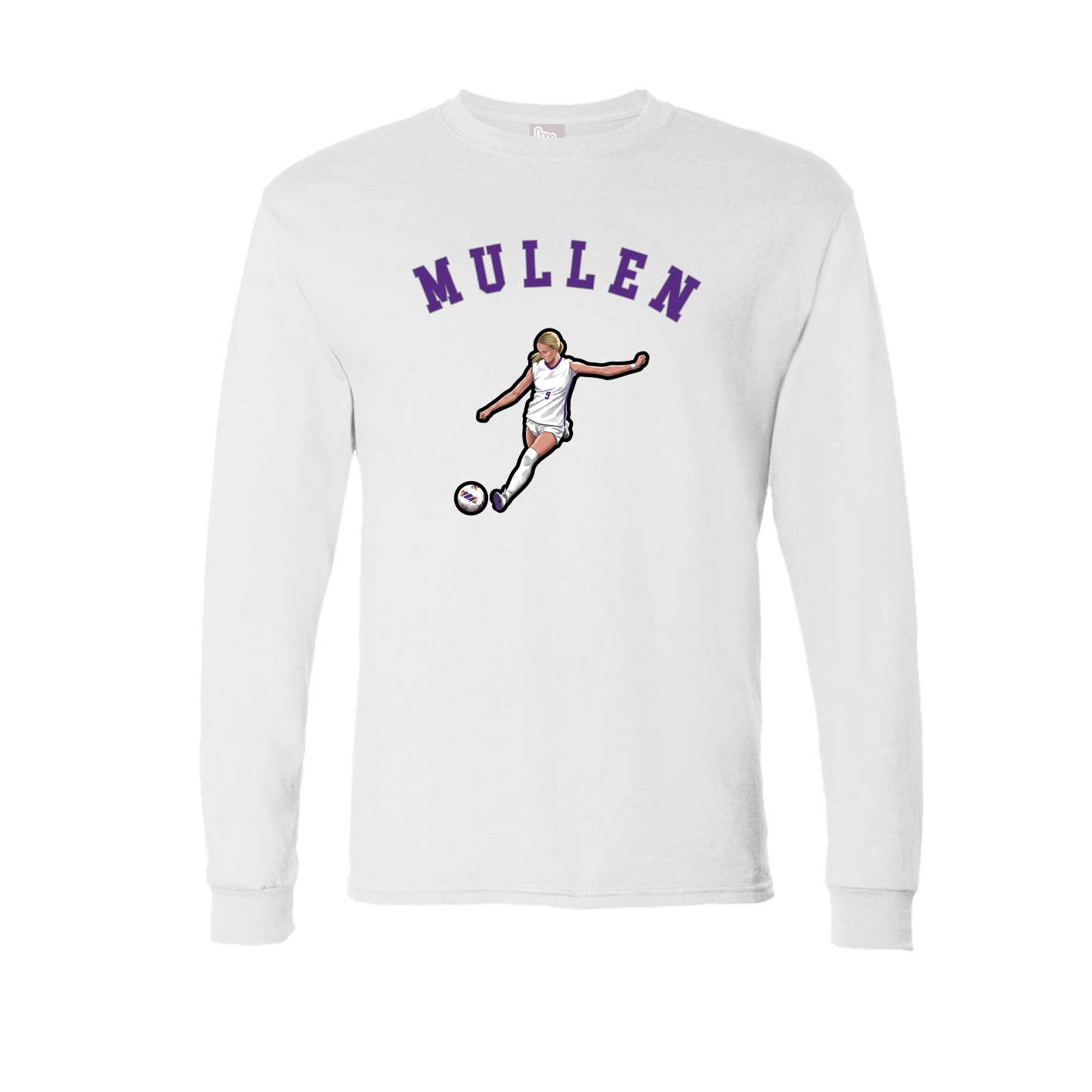 Long Sleeve Tee — Shirsey Arch in White