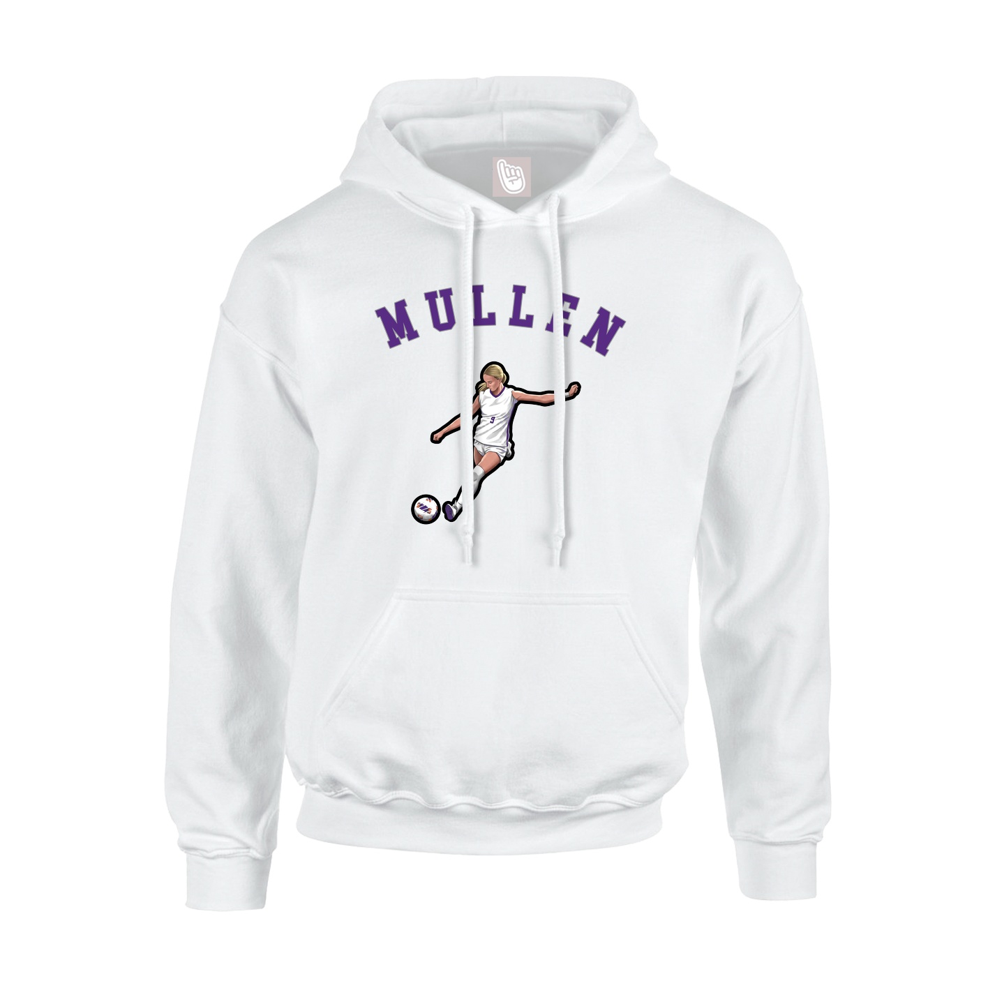 Hoodie — Shirsey Arch in White