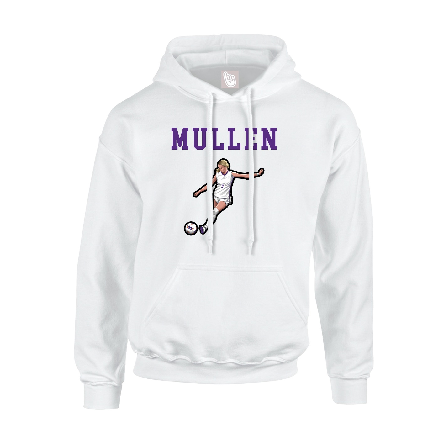 Youth Hoodie — Shirsey in White