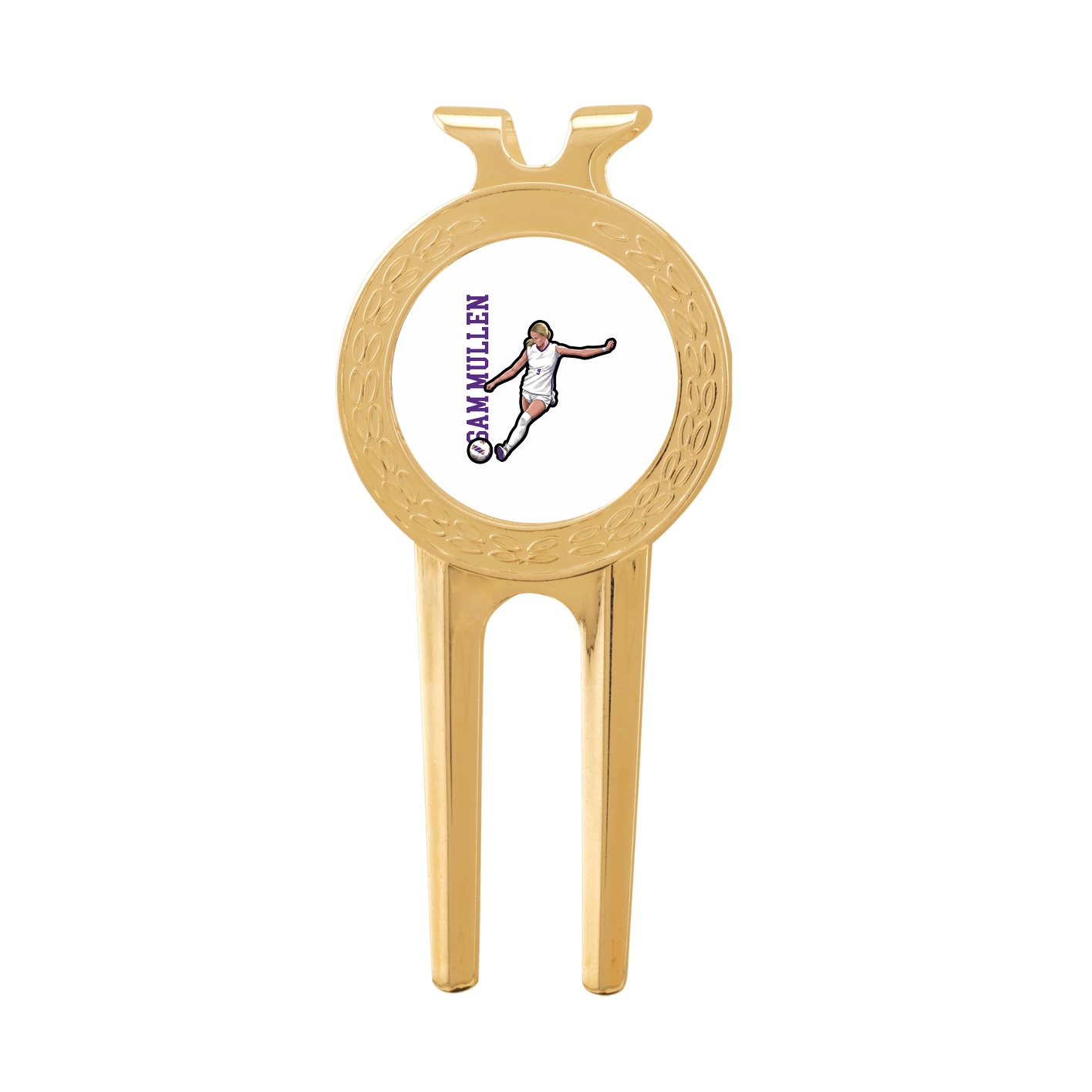 Divot Tool with Ball Marker — Name Vertical in Classic