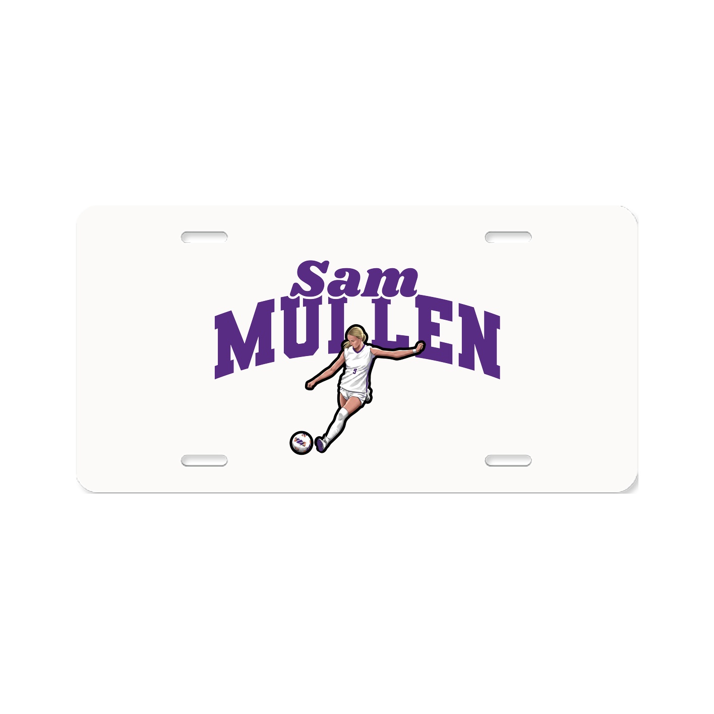 License Plate — Signature Arch in Classic