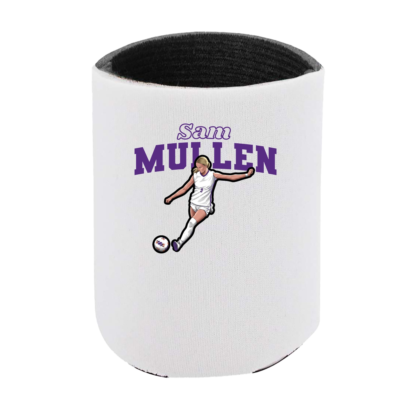 Can Holder — Name Arch in White