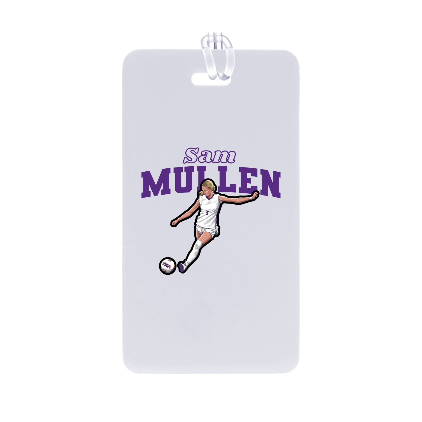 Bag Tag — Name Arch in Classic